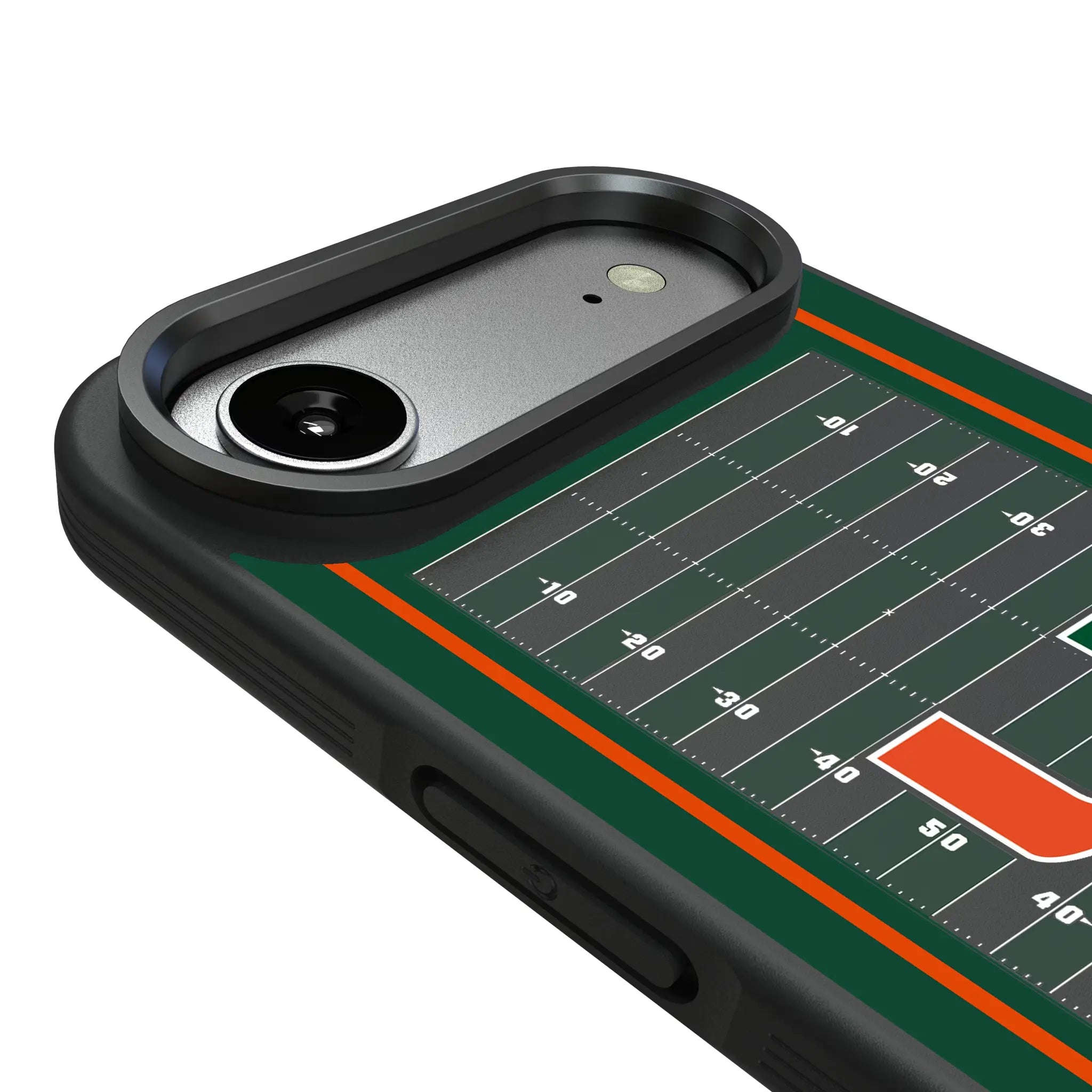 University of Miami Hurricanes Field iPhone Bump Phone Case for Apple iPhone - Detail#Device_iPhone Air