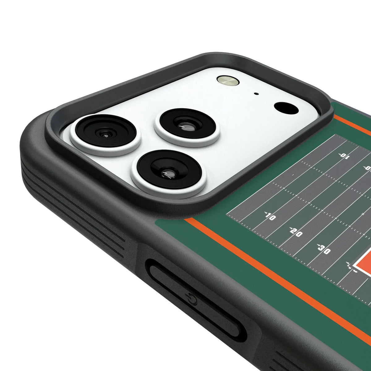 University of Miami Hurricanes Field iPhone Bump Phone Case for Apple iPhone - Detail#Device_iPhone 18 Pro Max