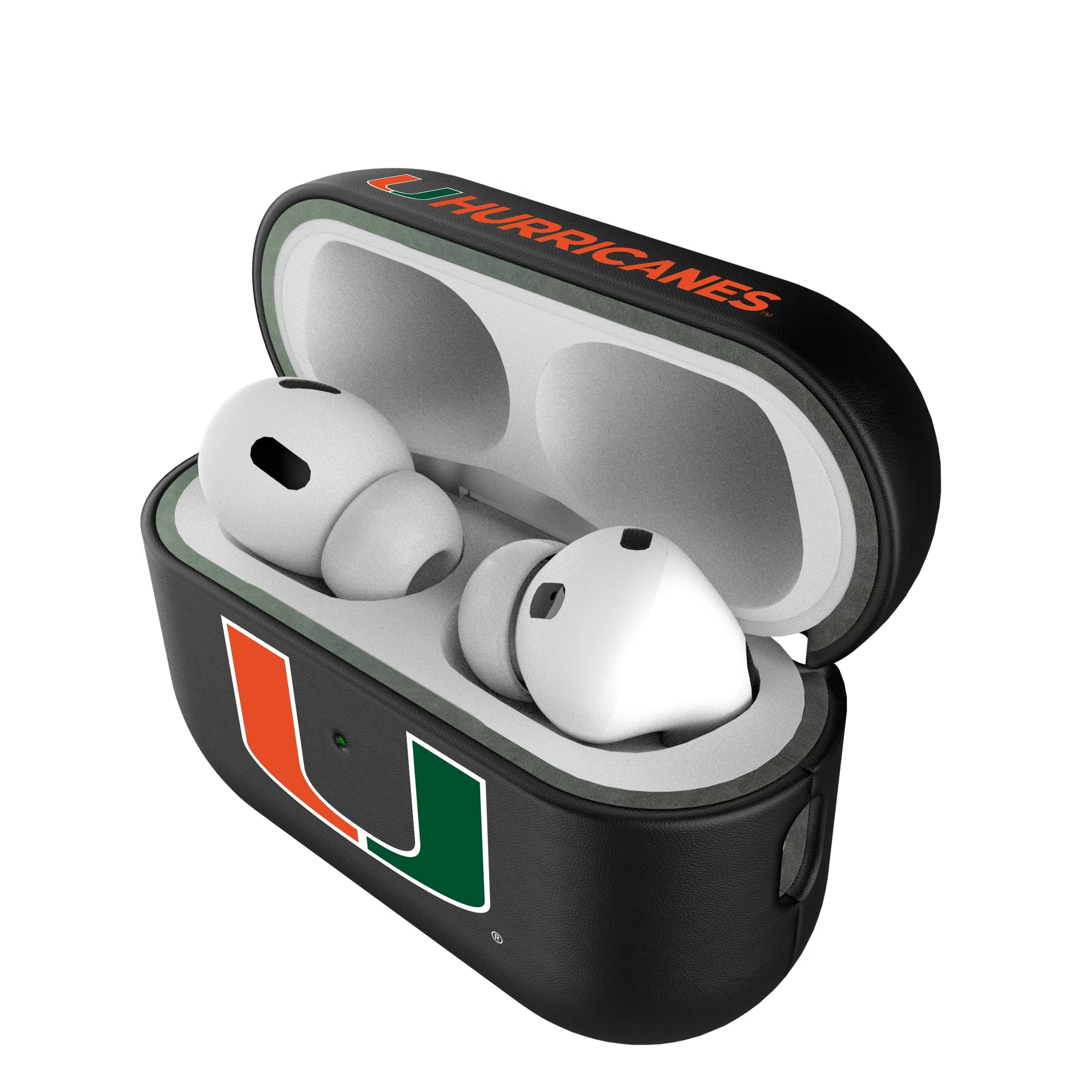 University of Miami Hurricanes Insignia AirPods AirPod Case Cover#Device_AirPods Pro 2nd Gen