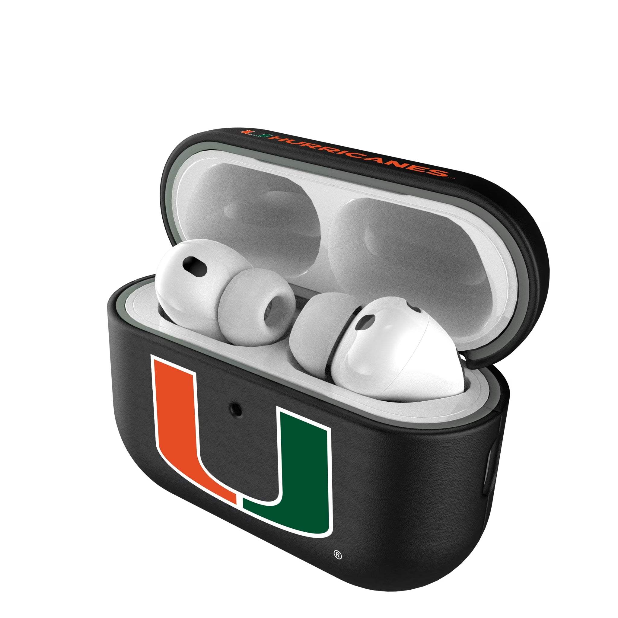 University of Miami Hurricanes Insignia AirPods AirPod Case Cover#Device_AirPods Pro 3