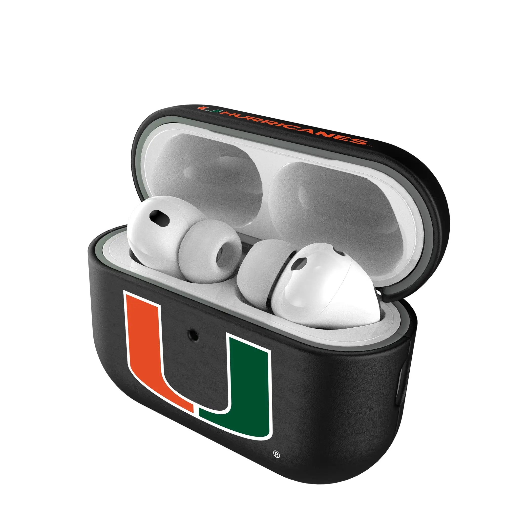 University of Miami Hurricanes Insignia AirPods AirPod Case Cover#Device_AirPods Pro 3