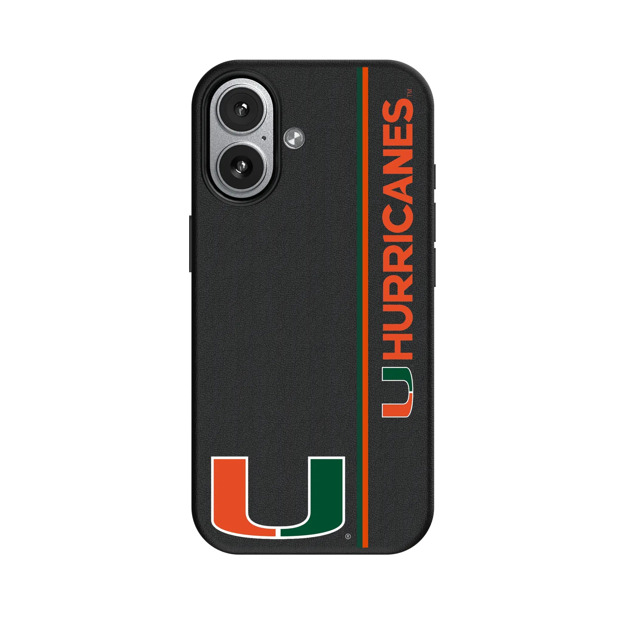 University of Miami Hurricanes Sidebar iPhone MagSafe Compatible Phone Case for Apple iPhone#Device_iPhone 17