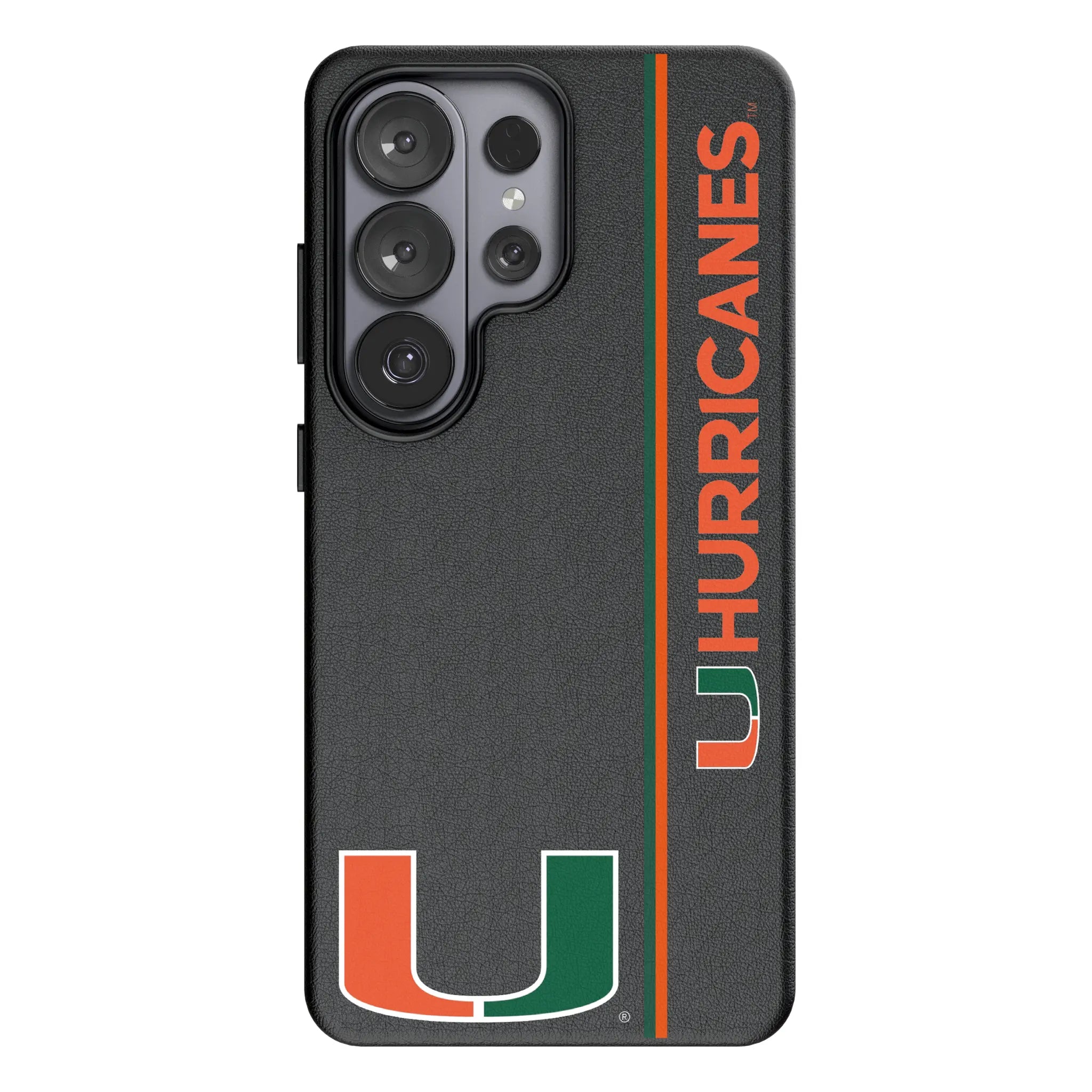 University of Miami Hurricanes Sidebar Galaxy MagSafe Compatible Phone Case for Samsung Galaxy#Device_Galaxy S26 Ultra