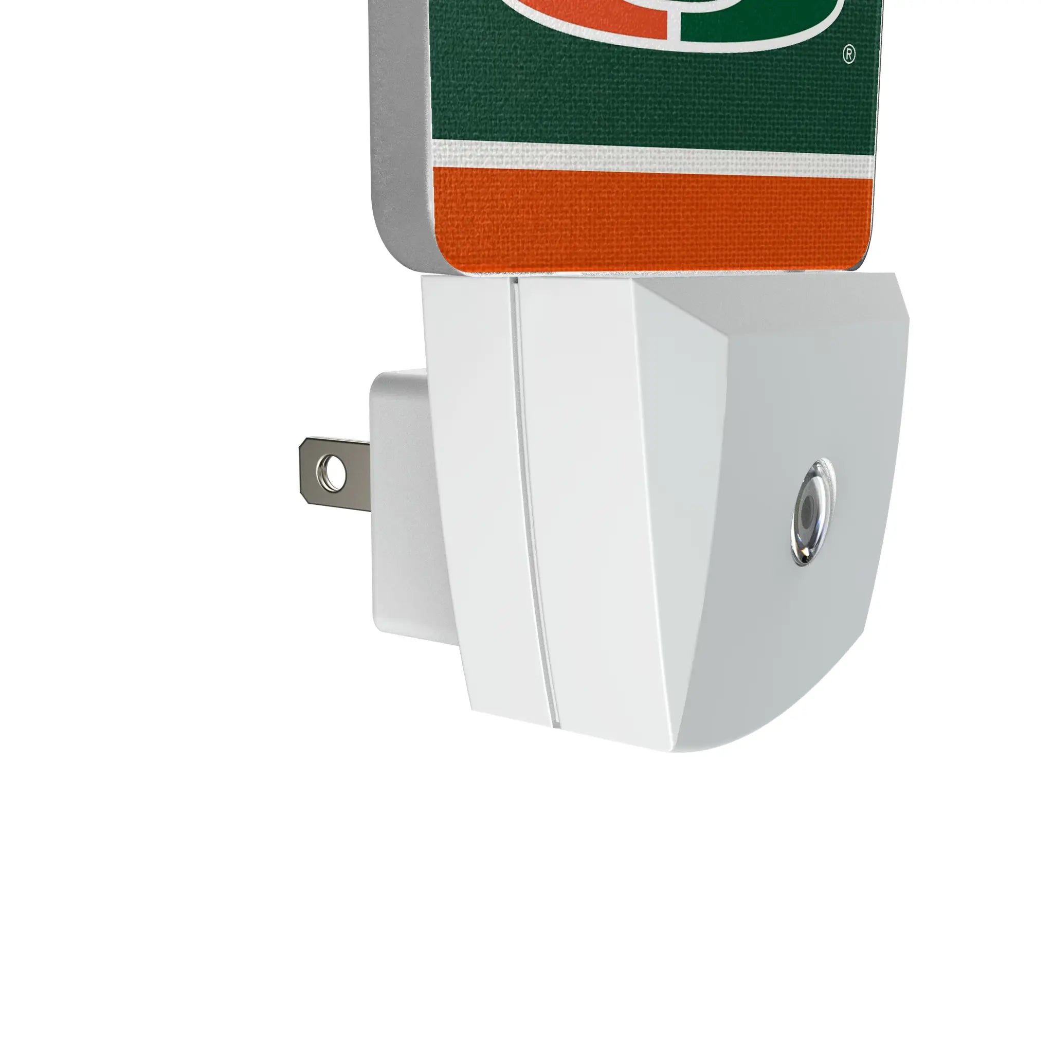 University of Miami Hurricanes Stripe Night Light 2-Pack - Detail