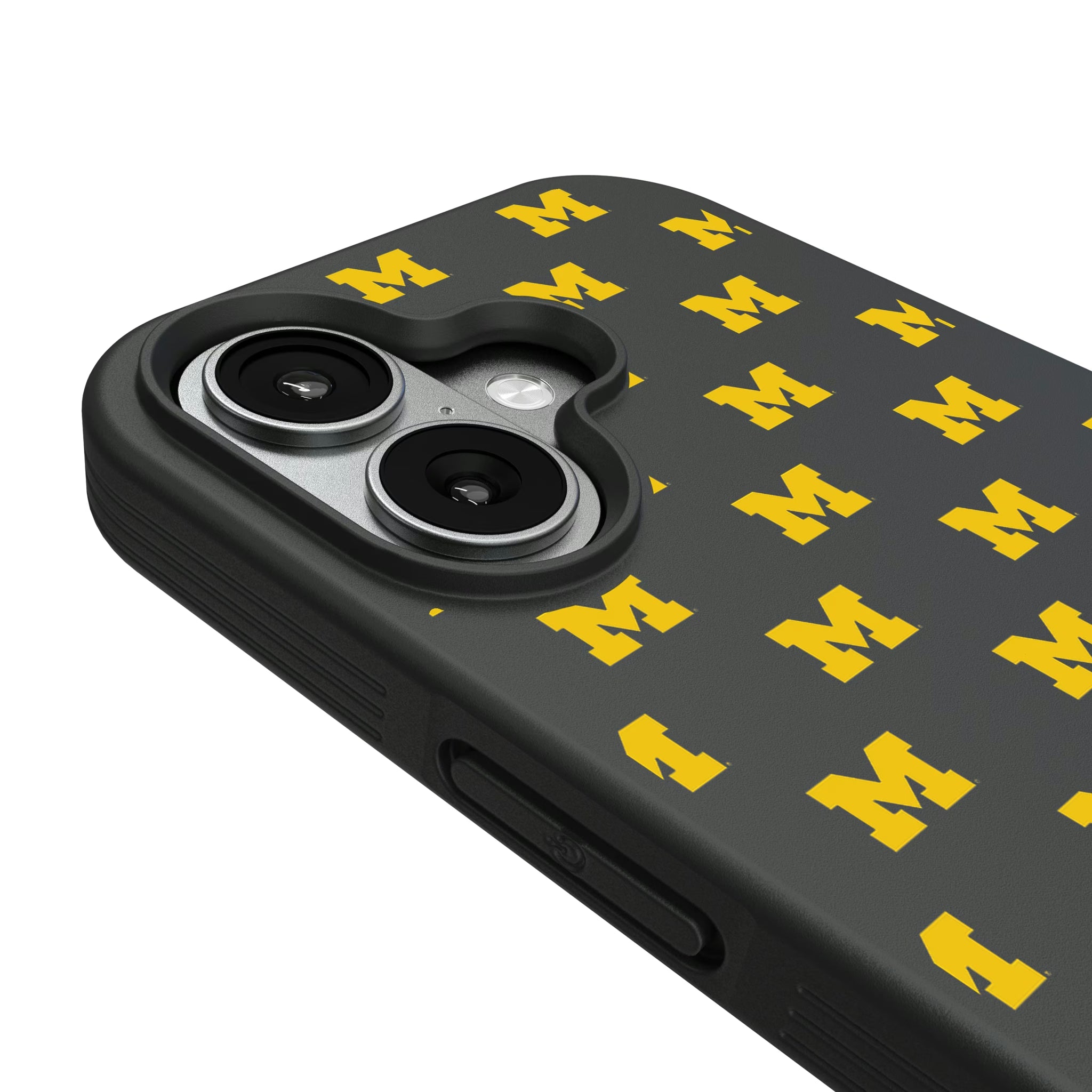 University of Michigan Wolverines Fashion Pattern iPhone Bump Phone Case for Apple iPhone - Detail#Device_iPhone 17