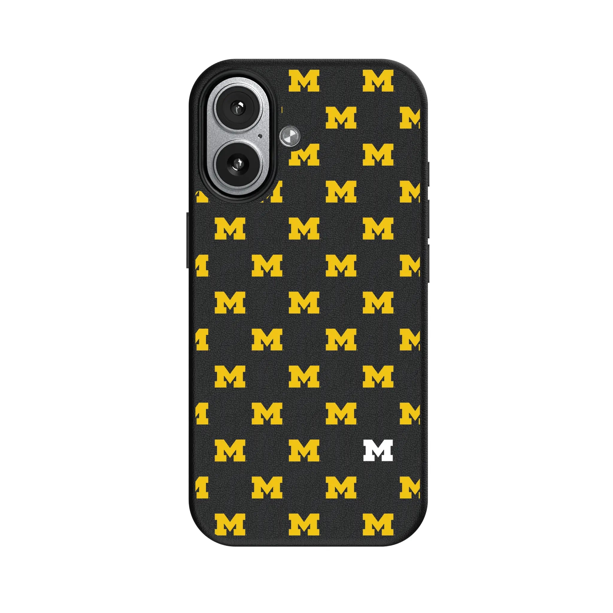 University of Michigan Wolverines Fashion Pattern iPhone MagSafe Compatible Phone Case for Apple iPhone#Device_iPhone 17