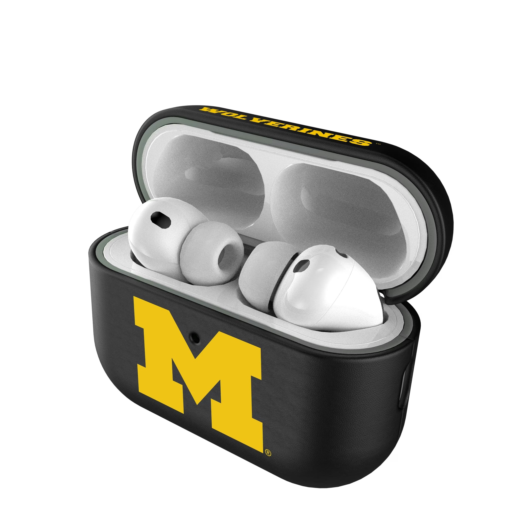University of Michigan Wolverines Insignia AirPods AirPod Case Cover#Device_AirPods Pro 3