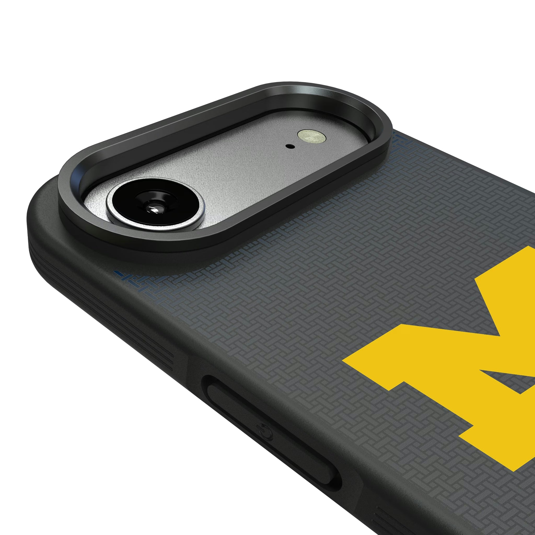 University of Michigan Wolverines Linen iPhone Bump Phone Case for Apple iPhone - Detail#Device_iPhone Air