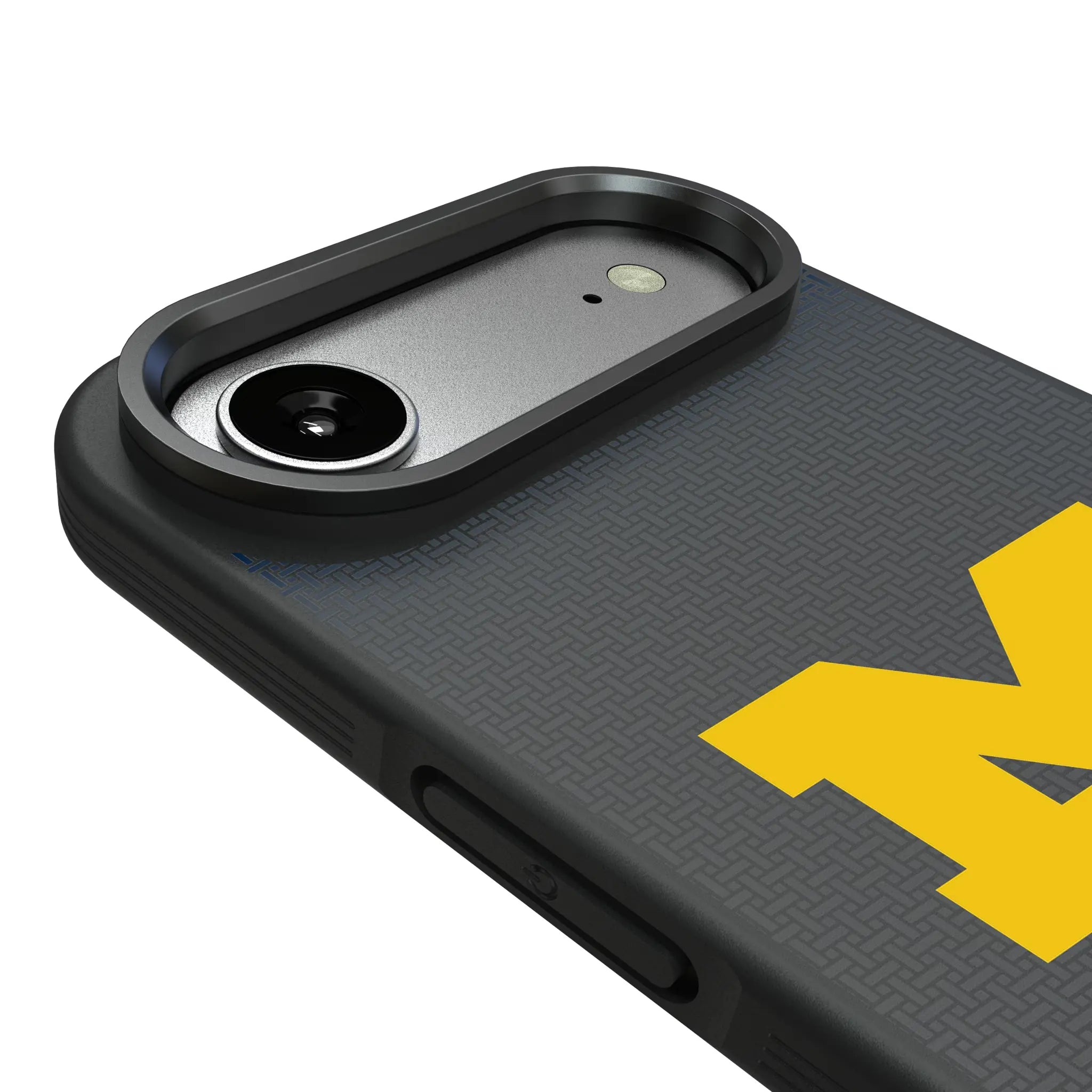 University of Michigan Wolverines Linen iPhone Bump Phone Case for Apple iPhone - Detail#Device_iPhone Air