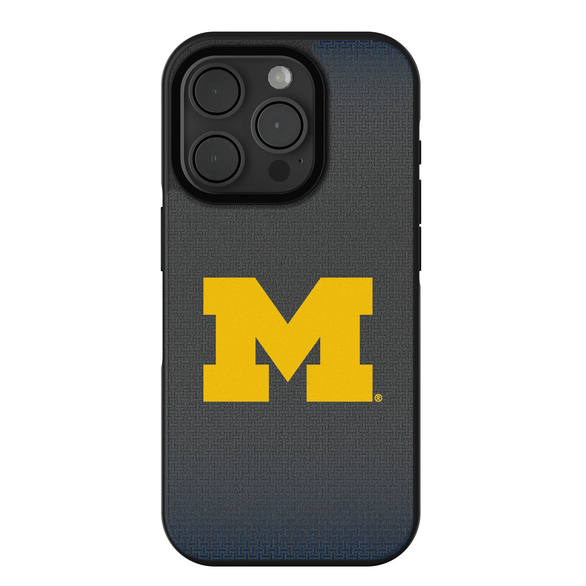 University of Michigan Wolverines Linen iPhone Bump Phone Case for Apple iPhone