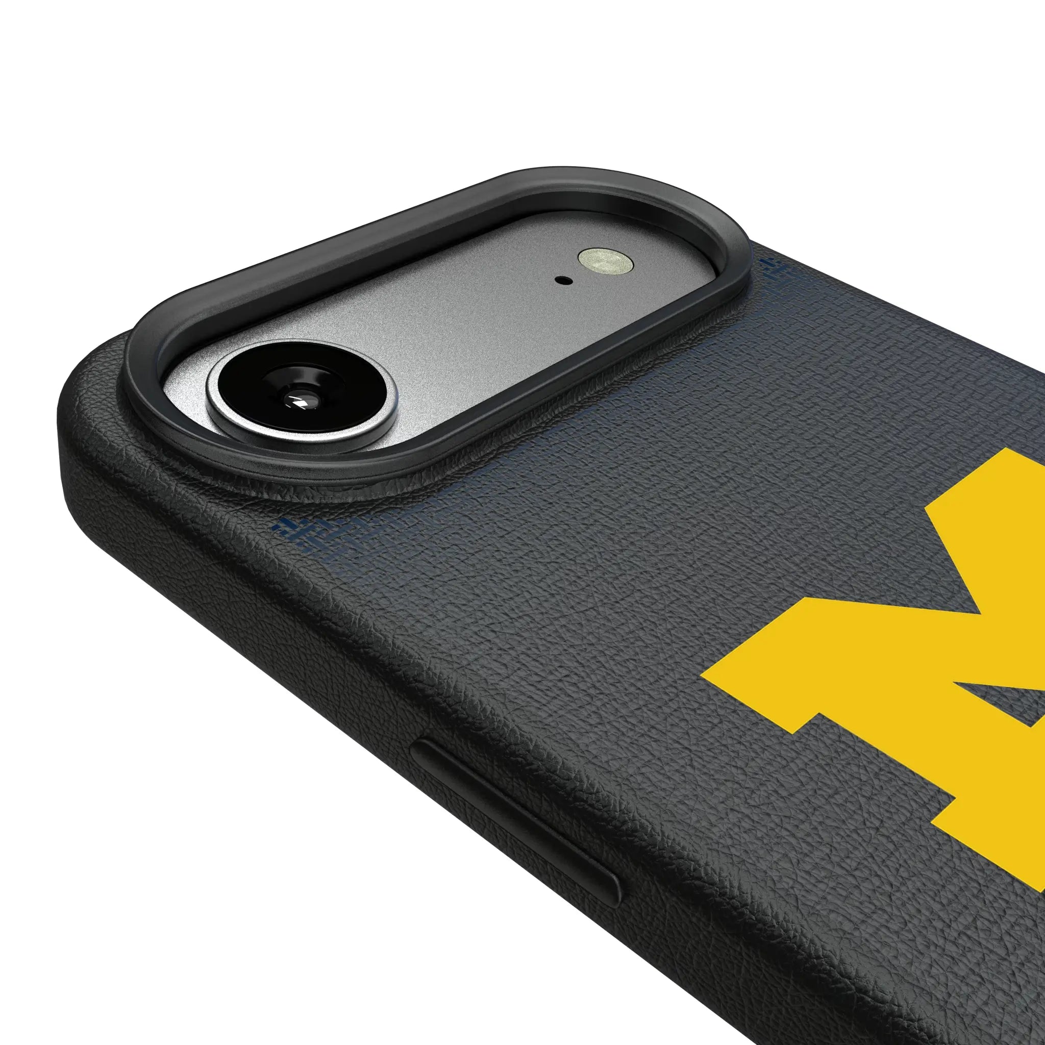 University of Michigan Wolverines Linen iPhone MagSafe Compatible Phone Case for Apple iPhone - Detail#Device_iPhone Air