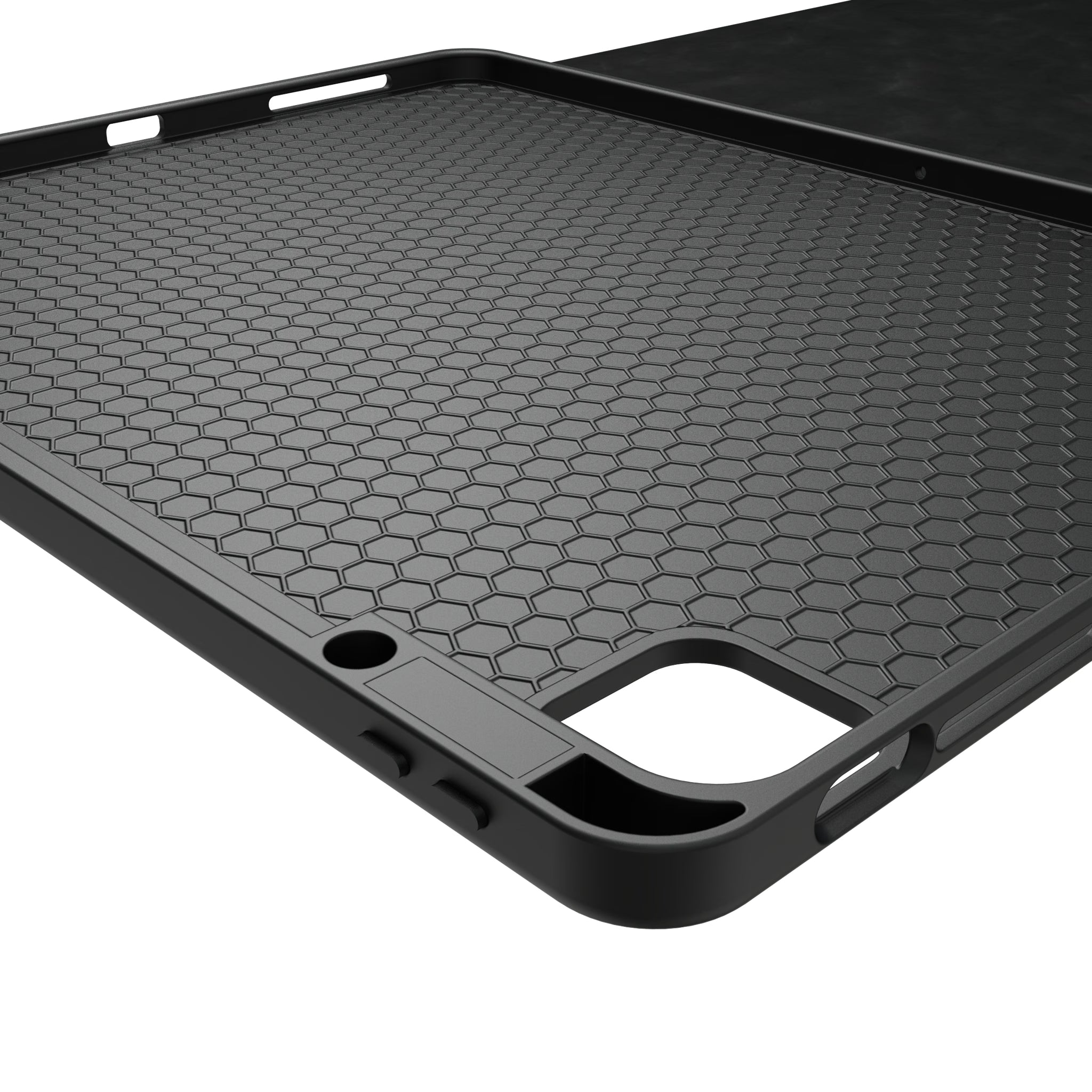 University of Michigan Wolverines Linen iPad Tablet Case for Apple iPad - Interior View