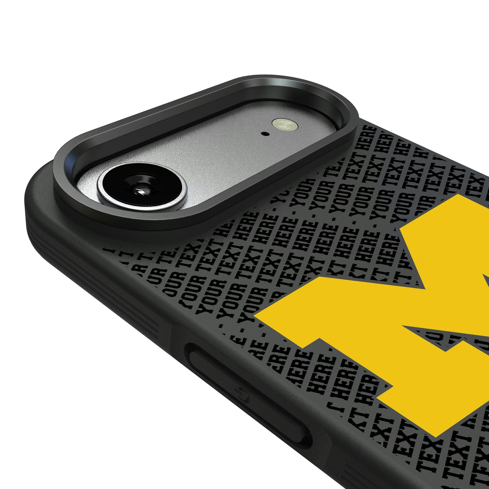 University of Michigan Wolverines Personalized EndZone Plus iPhone Bump Phone Case for Apple iPhone - Detail#Device_iPhone Air