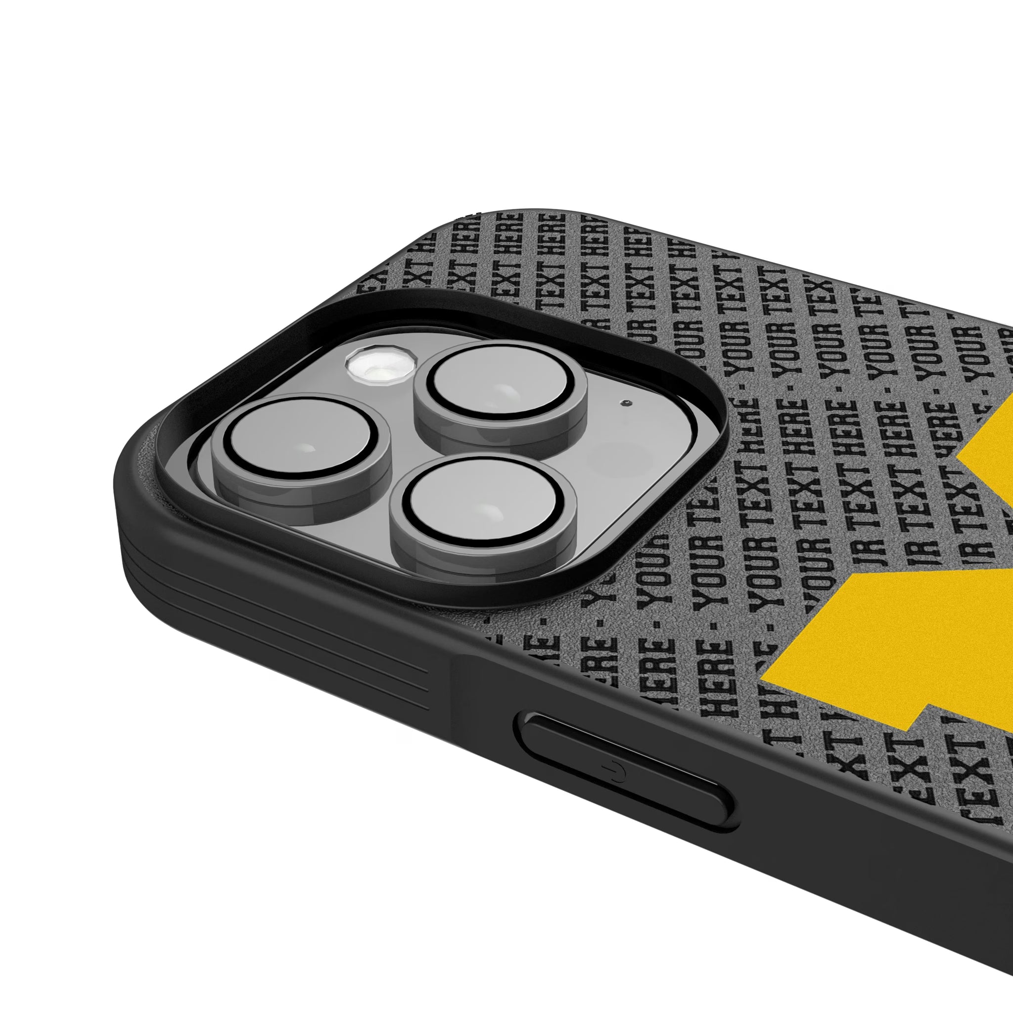 University of Michigan Wolverines Personalized EndZone Plus iPhone Bump Phone Case for Apple iPhone - Detail