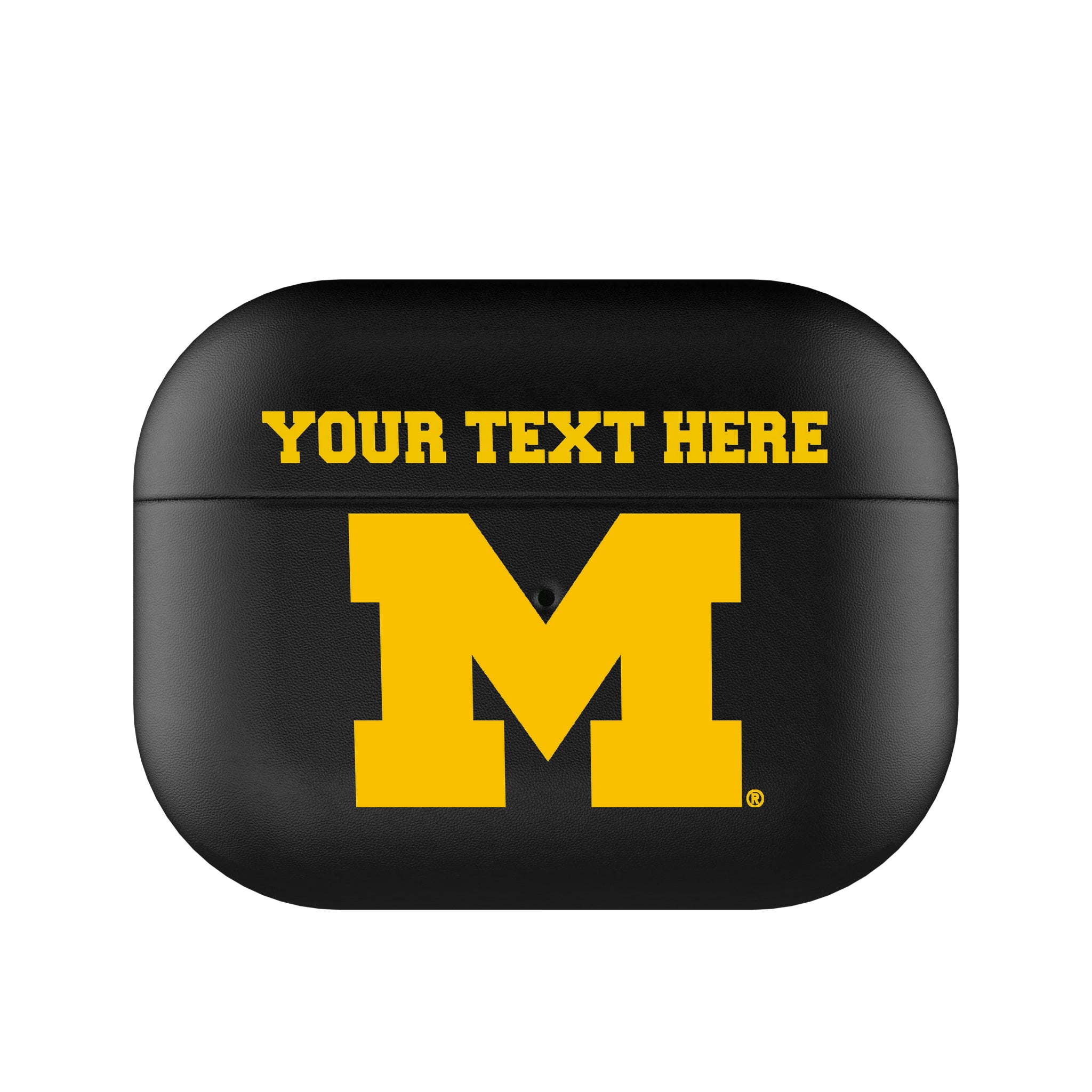 University of Michigan Wolverines Personalized Insignia AirPods AirPod Case Cover#Device_AirPods Pro 1st Gen