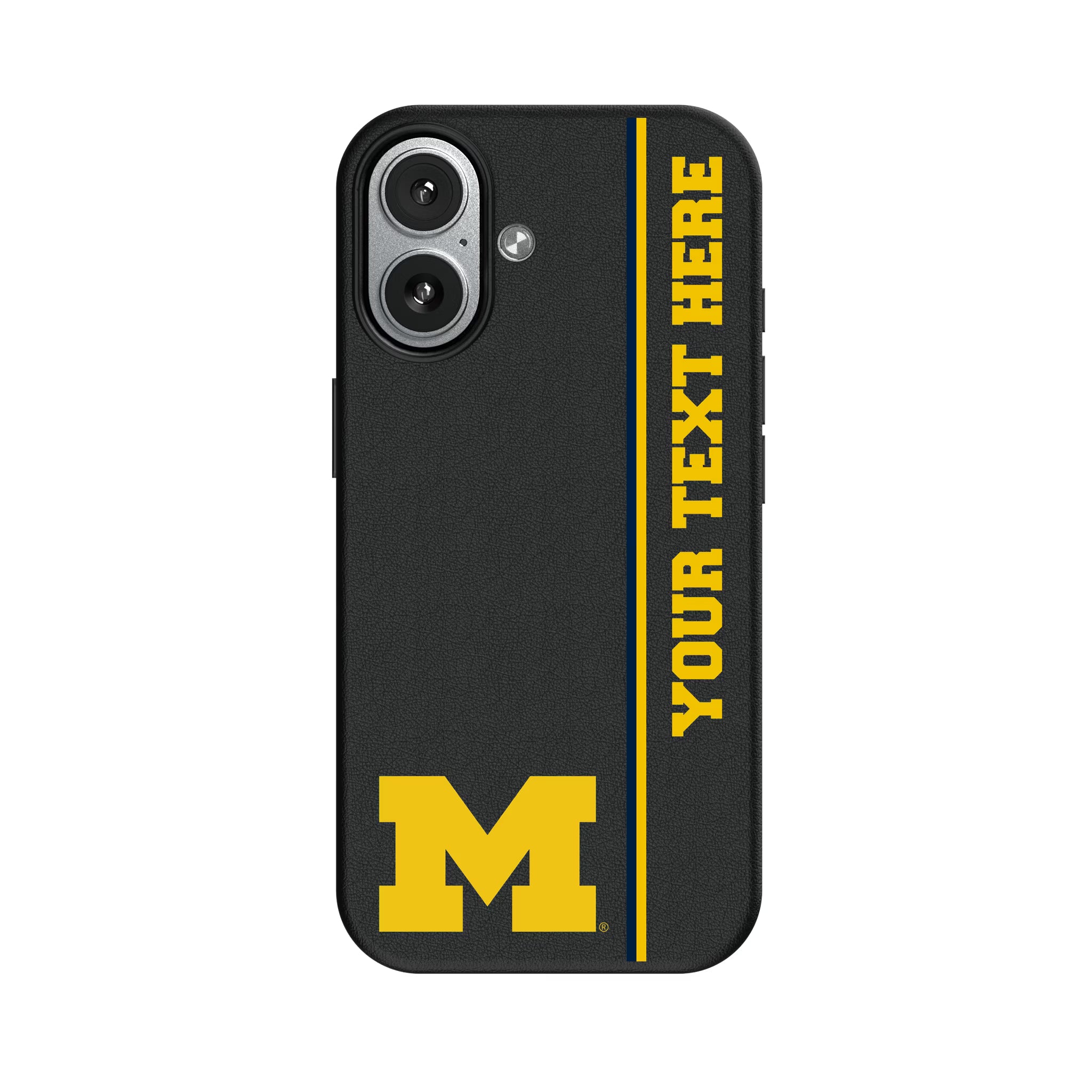 University of Michigan Wolverines Personalized Sidebard iPhone MagSafe Compatible Phone Case for Apple iPhone#Device_iPhone 17