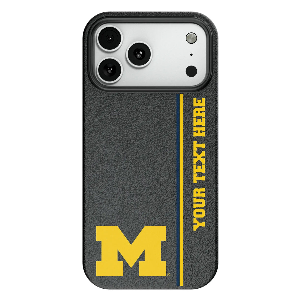 University of Michigan Wolverines Personalized Sidebard MagSafe Compatible Phone Case for Apple iPhone