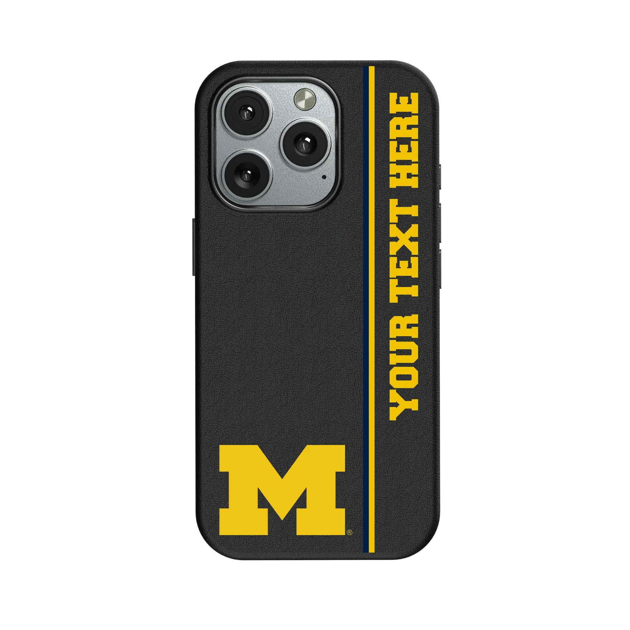 University of Michigan Wolverines Personalized Sidebard iPhone MagSafe Compatible Phone Case for Apple iPhone