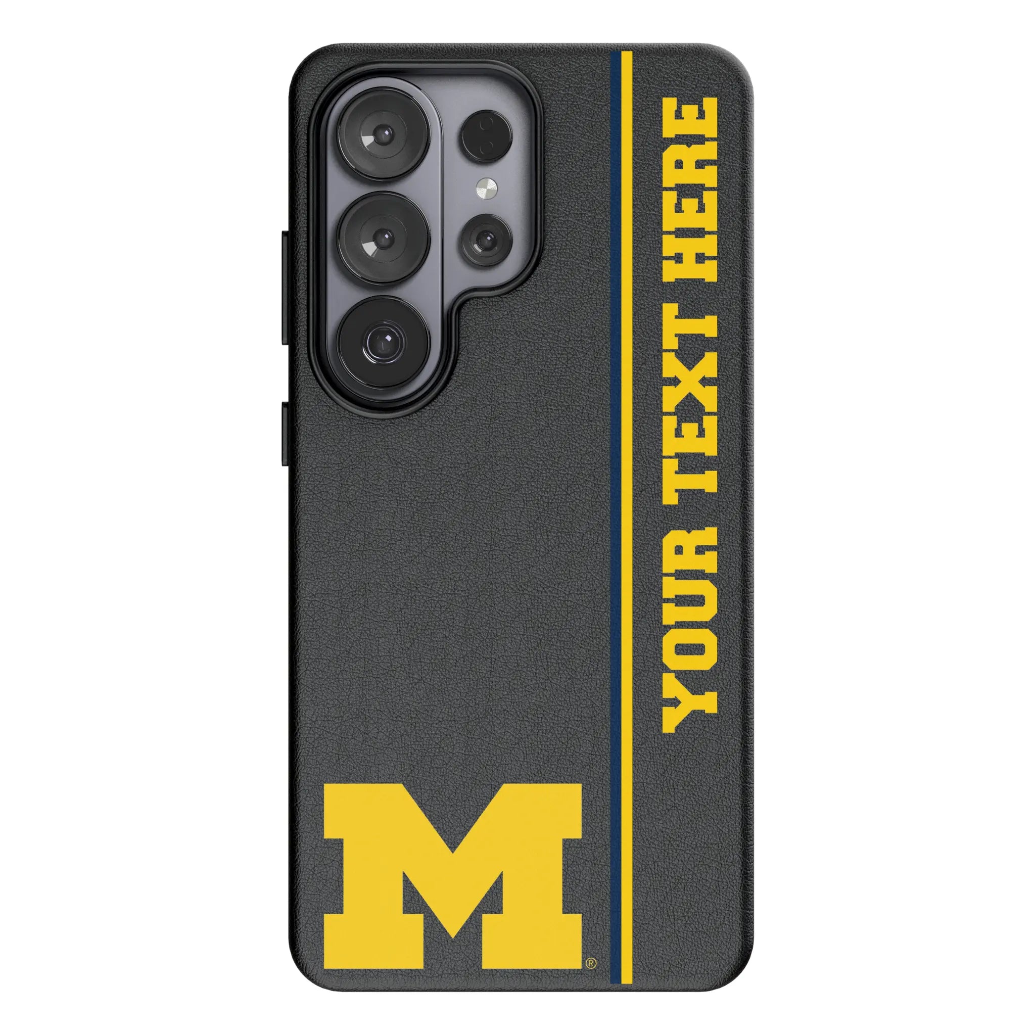 University of Michigan Wolverines Personalized Sidebard Galaxy MagSafe Compatible Phone Case for Samsung Galaxy#Device_Galaxy S26 Ultra