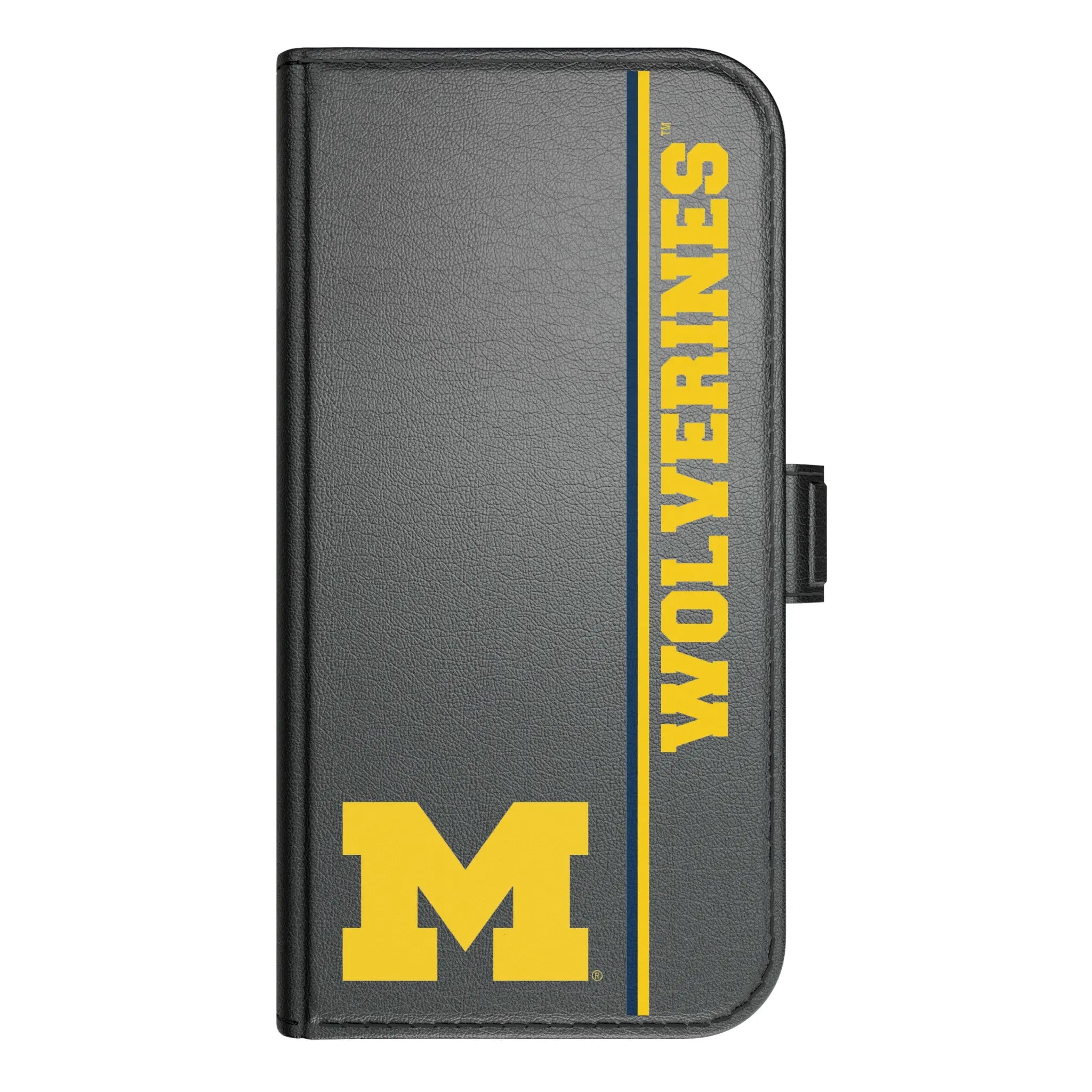 University of Michigan Wolverines Sidebar iPhone Folio Phone Case for Apple iPhone#Device_iPhone 17