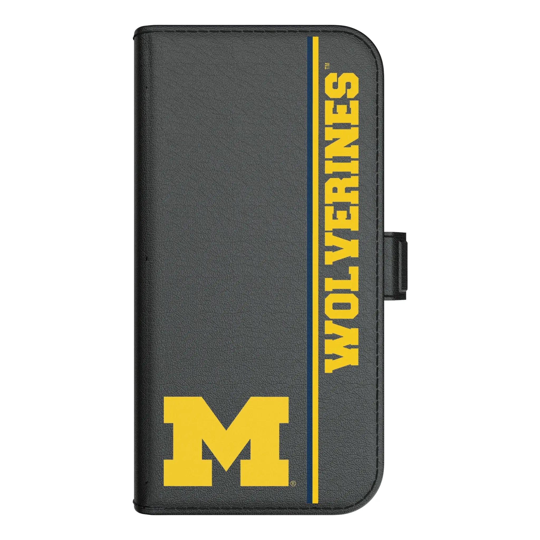 University of Michigan Wolverines Sidebar iPhone Folio Phone Case for Apple iPhone#Device_iPhone 17 Pro