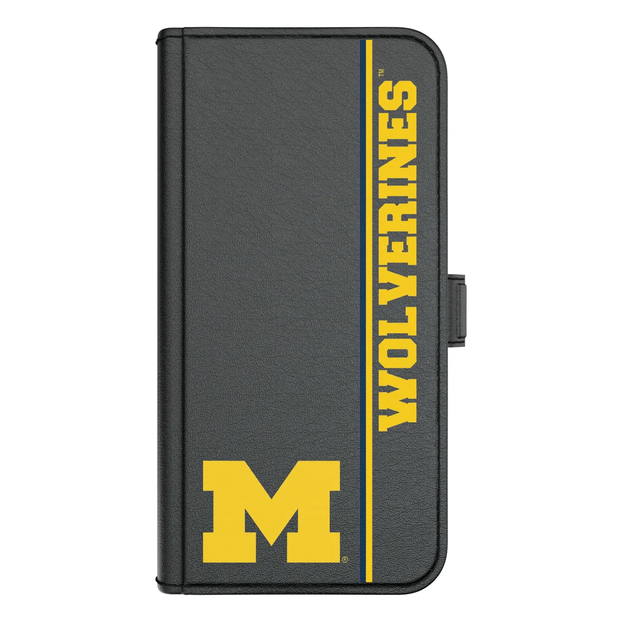 University of Michigan Wolverines Sidebar iPhone Folio Phone Case for Apple iPhone#Device_iPhone 17 Pro Max