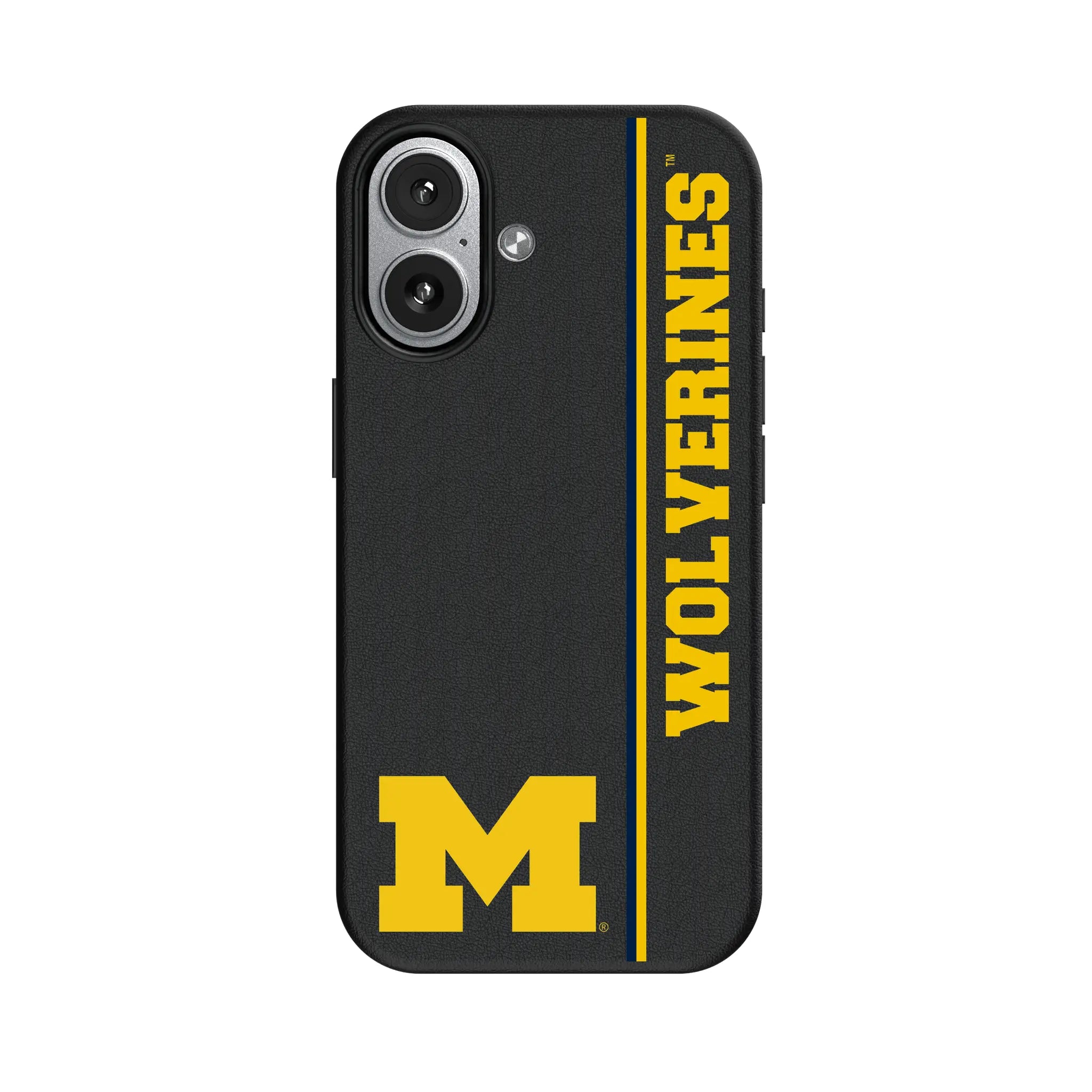 University of Michigan Wolverines Sidebar iPhone MagSafe Compatible Phone Case for Apple iPhone#Device_iPhone 17