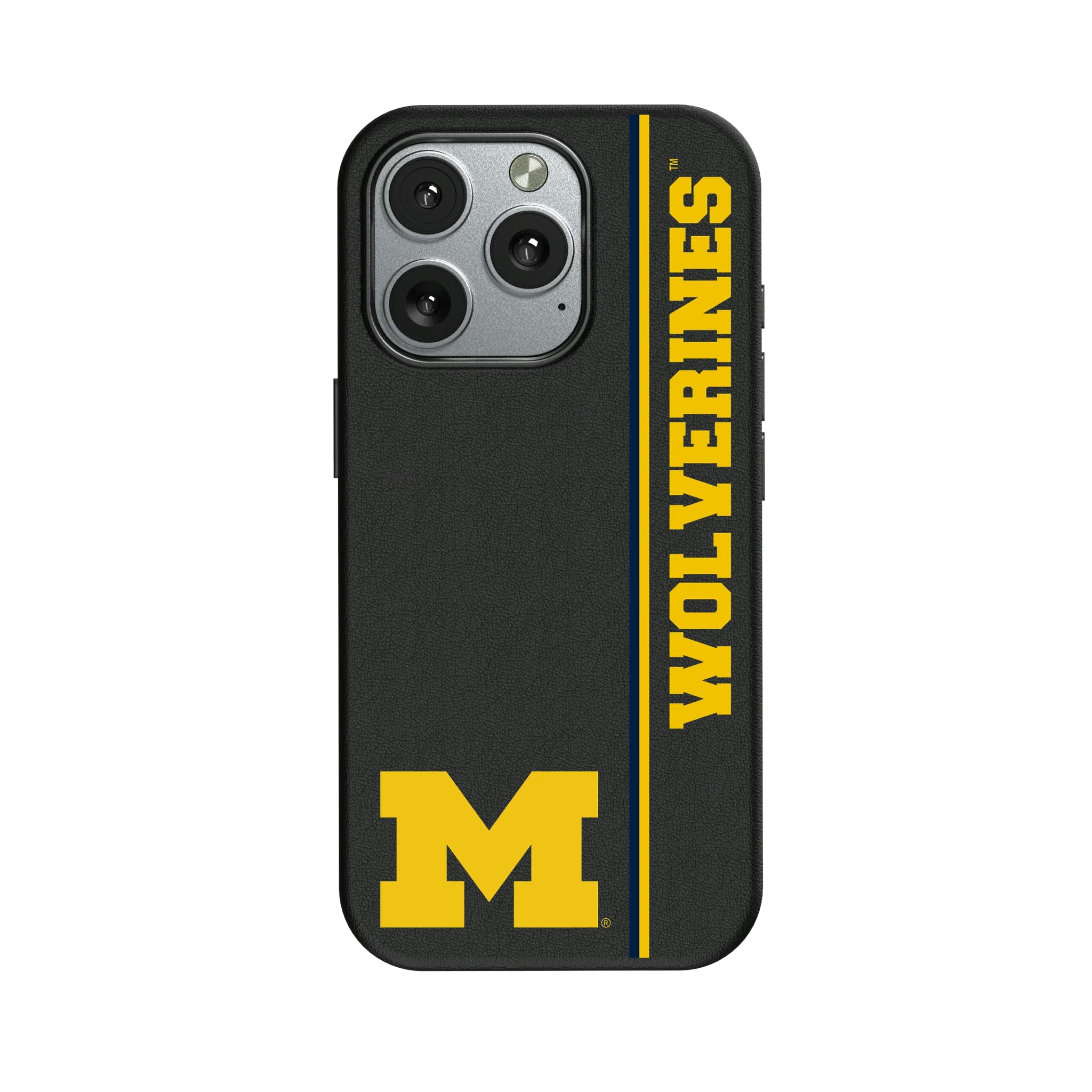 University of Michigan Wolverines Sidebar iPhone MagSafe Compatible Phone Case for Apple iPhone