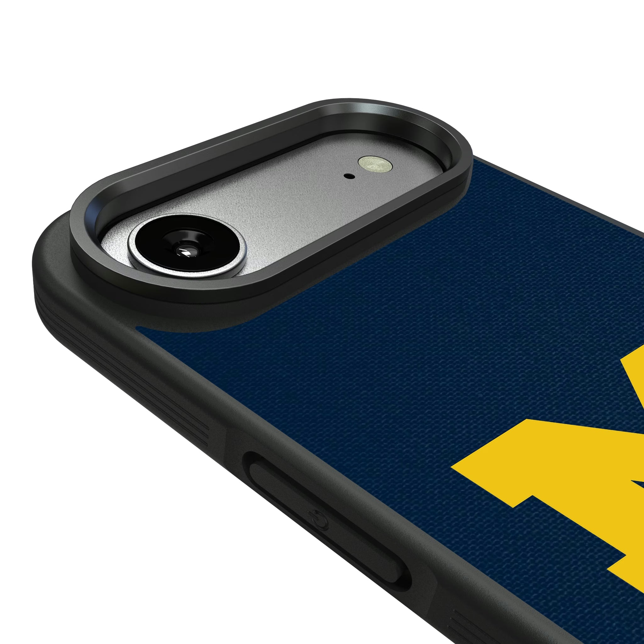 University of Michigan Wolverines Solid iPhone Bump Phone Case for Apple iPhone - Detail#Device_iPhone Air