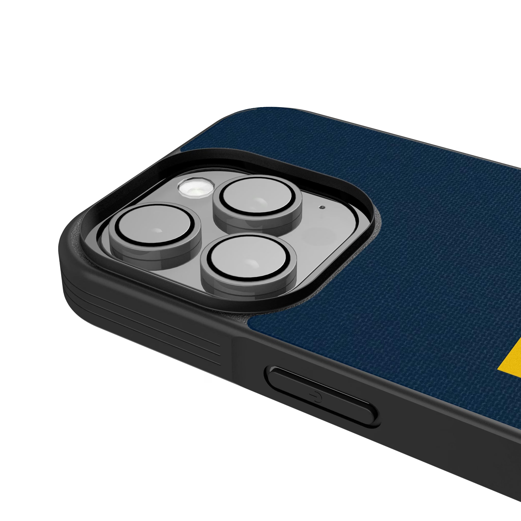 University of Michigan Wolverines Solid iPhone Bump Phone Case for Apple iPhone - Detail