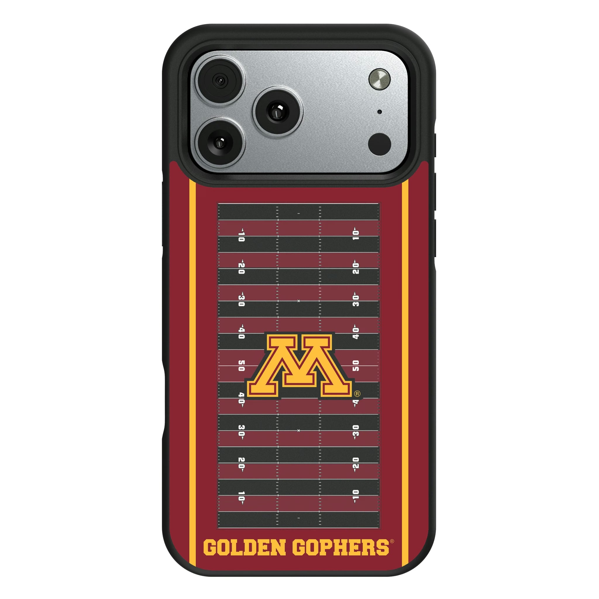University of Minnesota Golden Gophers Field iPhone Bump Phone Case for Apple iPhone#Device_iPhone 17 Pro Max