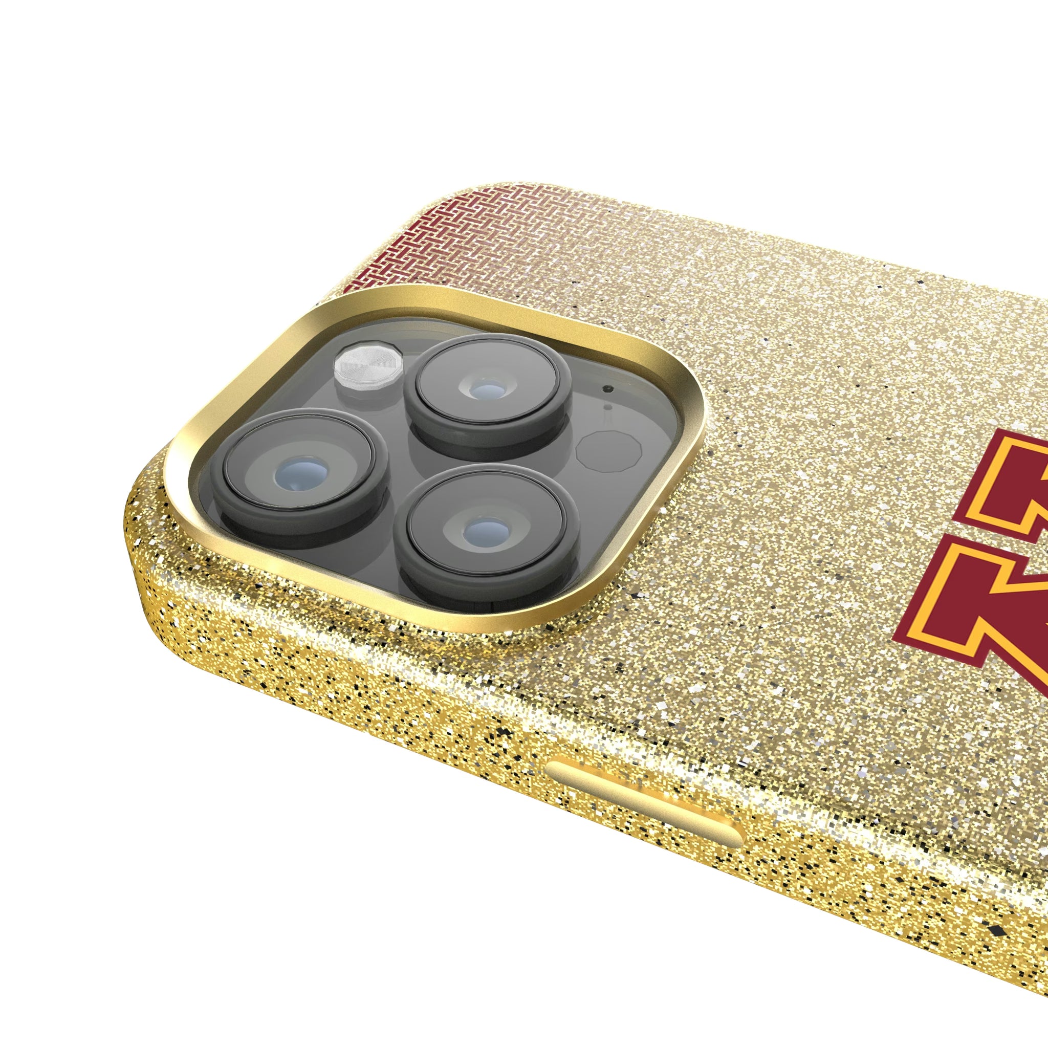 University of Minnesota Golden Gophers Linen iPhone Bling Phone Case for Apple iPhone - Detail