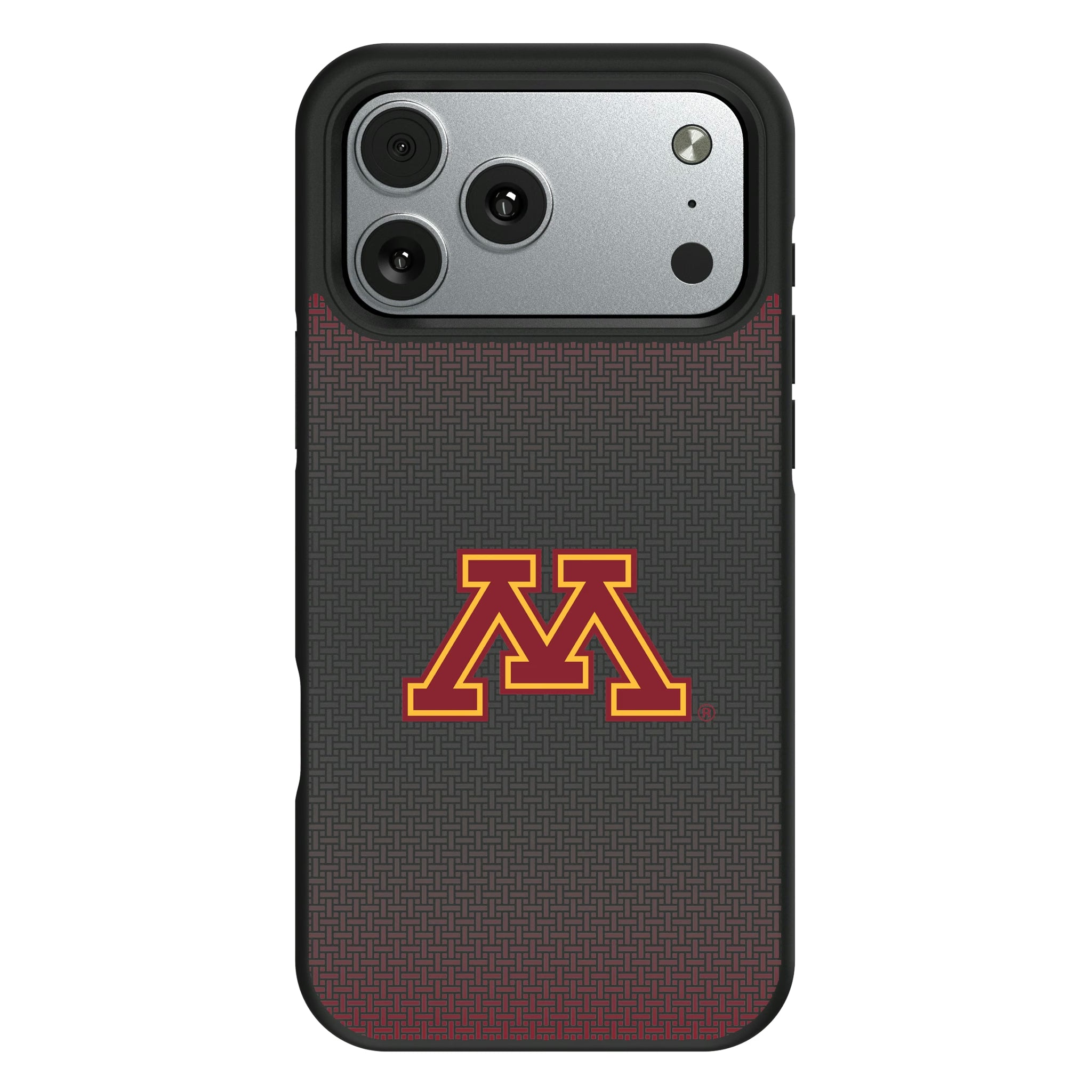 University of Minnesota Golden Gophers Linen iPhone Bump Phone Case for Apple iPhone#Device_iPhone 17 Pro Max