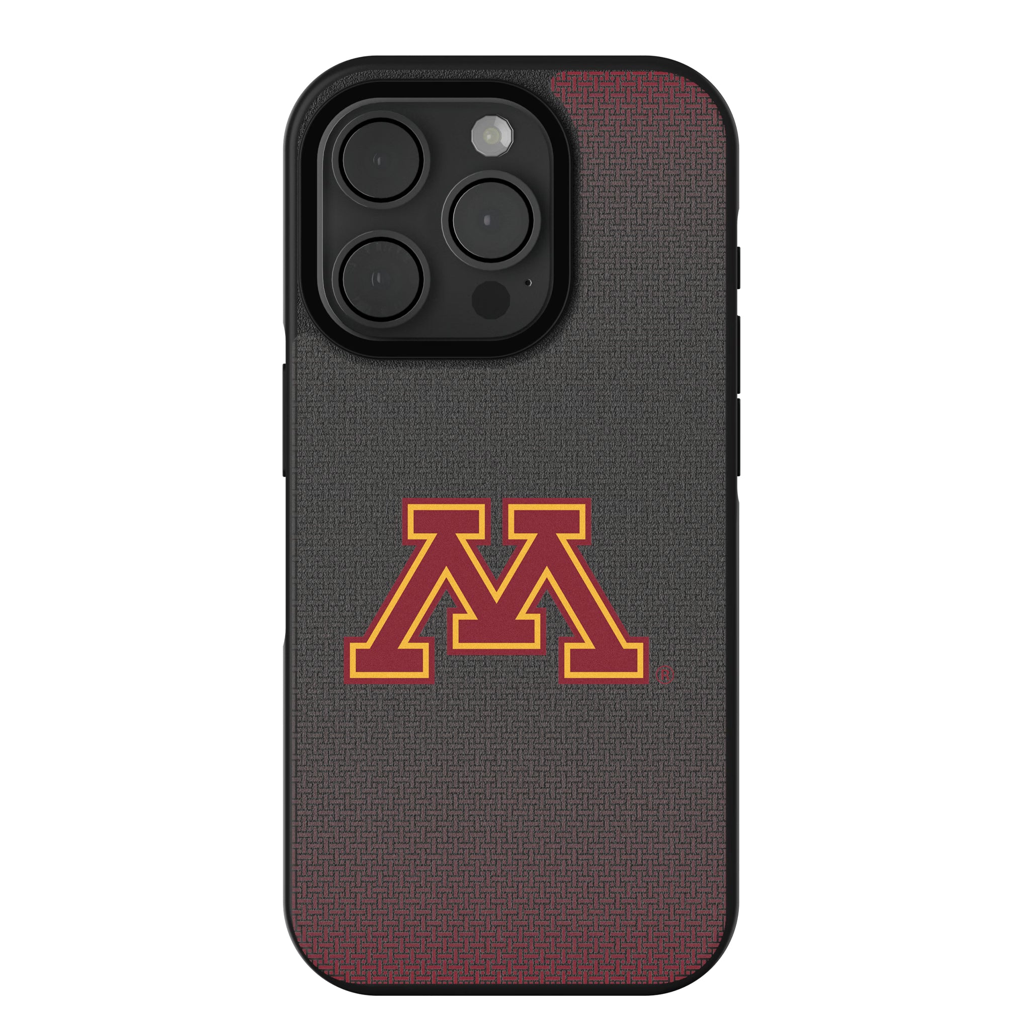 University of Minnesota Golden Gophers Linen iPhone Bump Phone Case for Apple iPhone