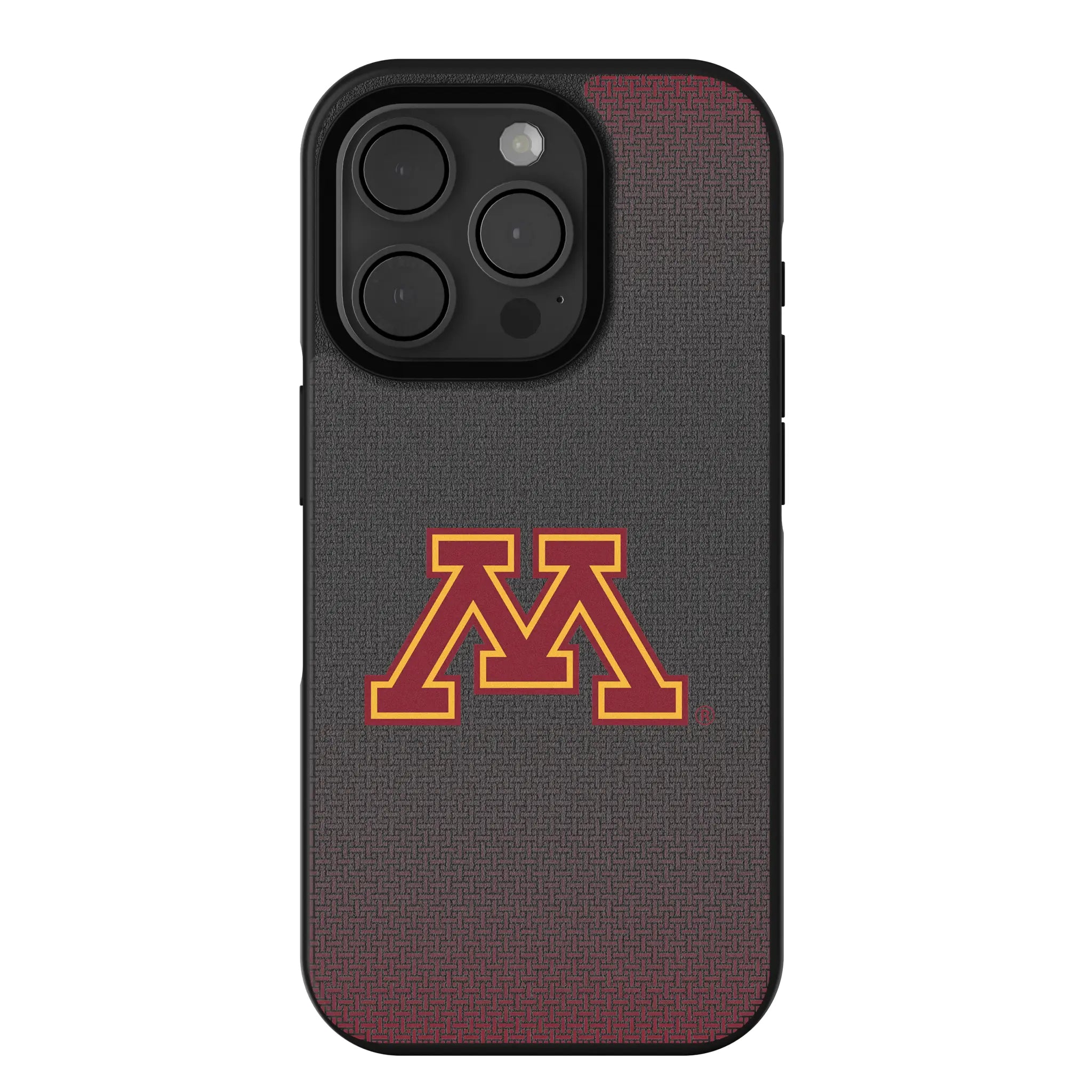 University of Minnesota Golden Gophers Linen iPhone Bump Phone Case for Apple iPhone