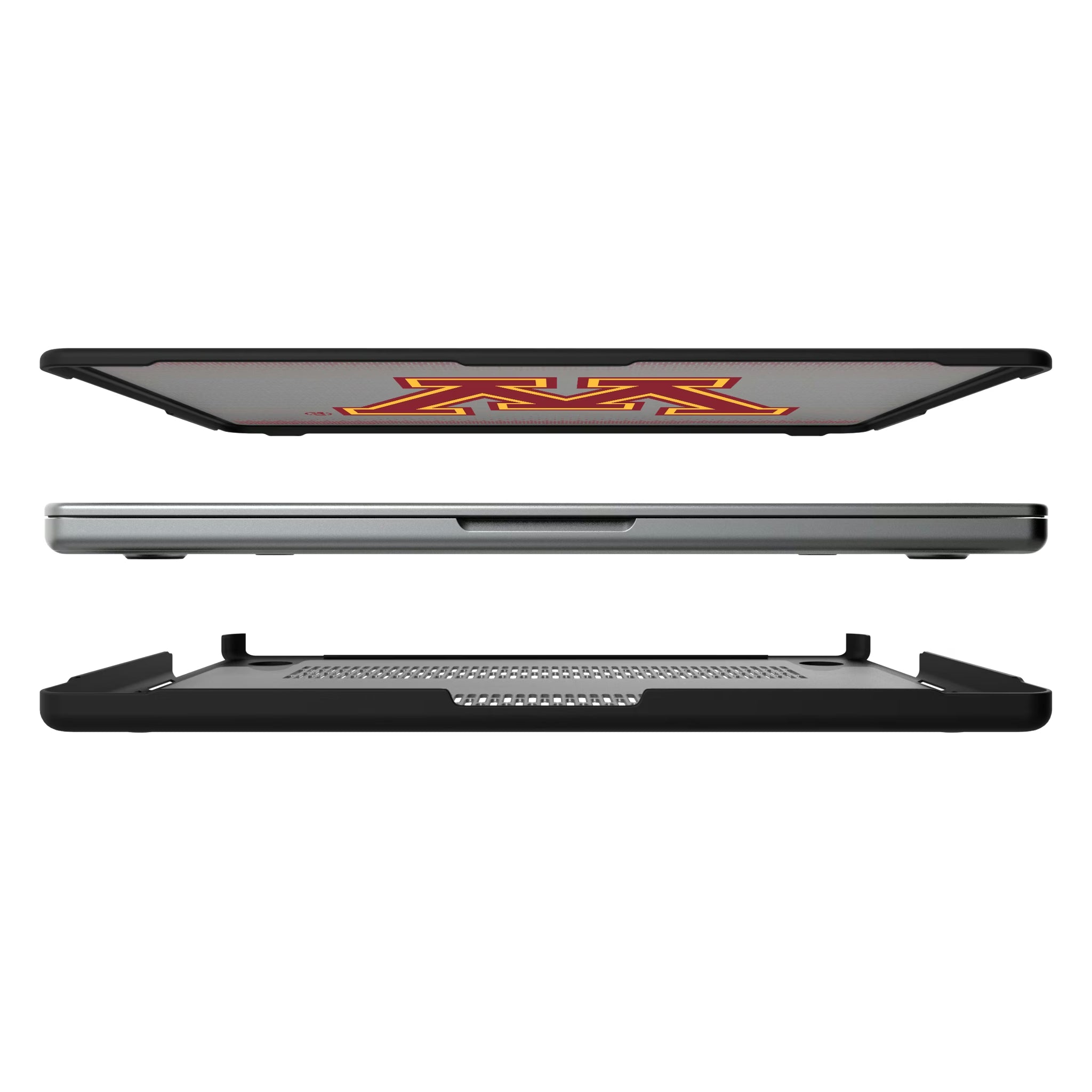 University of Minnesota Golden Gophers Linen MacBook Laptop Case for Apple MacBook#Device_MacBook Pro (14-inch, 2021) / MacBook Pro (14-inch, 2023) / MacBook Pro (14-inch, 2024)