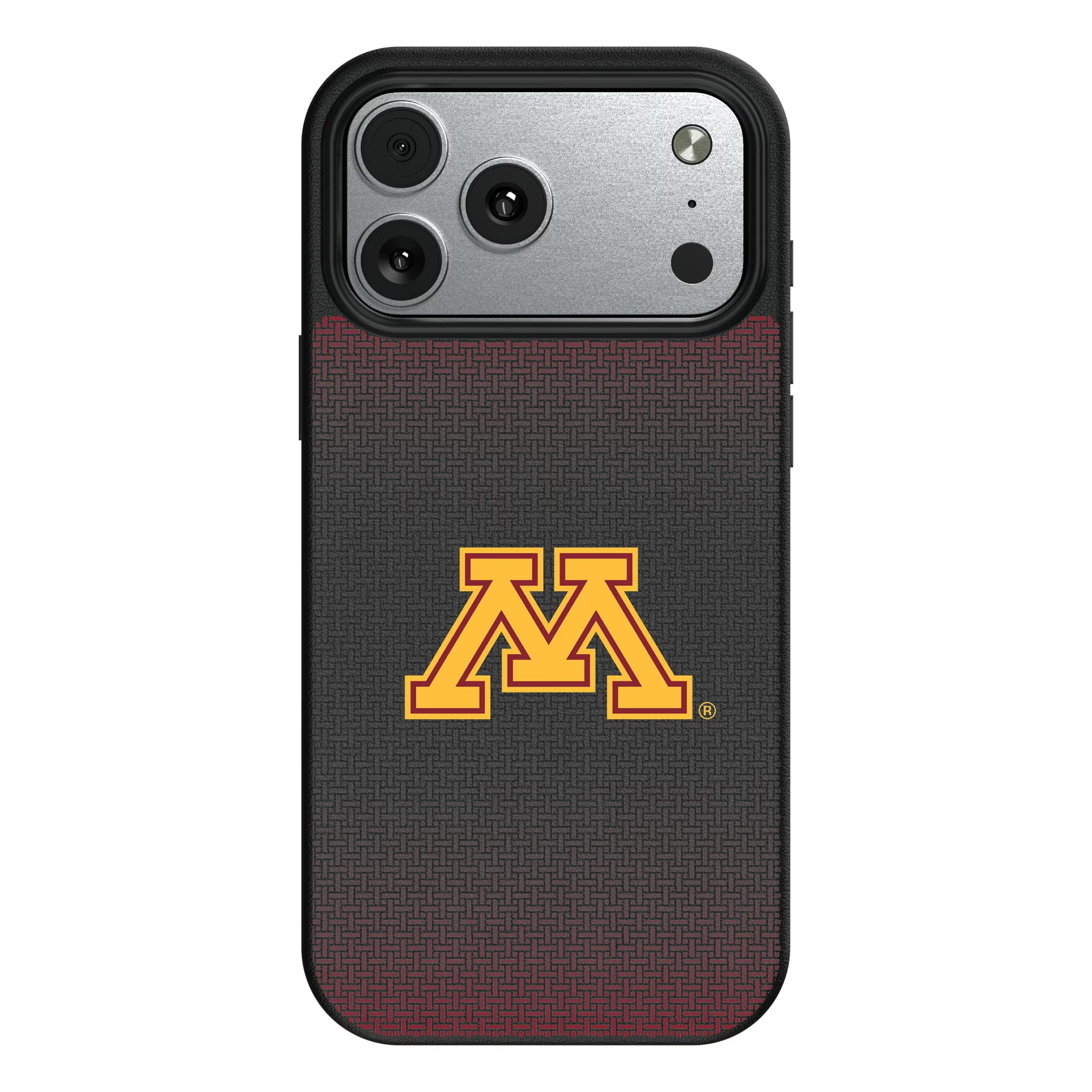 University of Minnesota Golden Gophers Linen iPhone MagSafe Compatible Phone Case for Apple iPhone#Device_iPhone 17 Pro Max