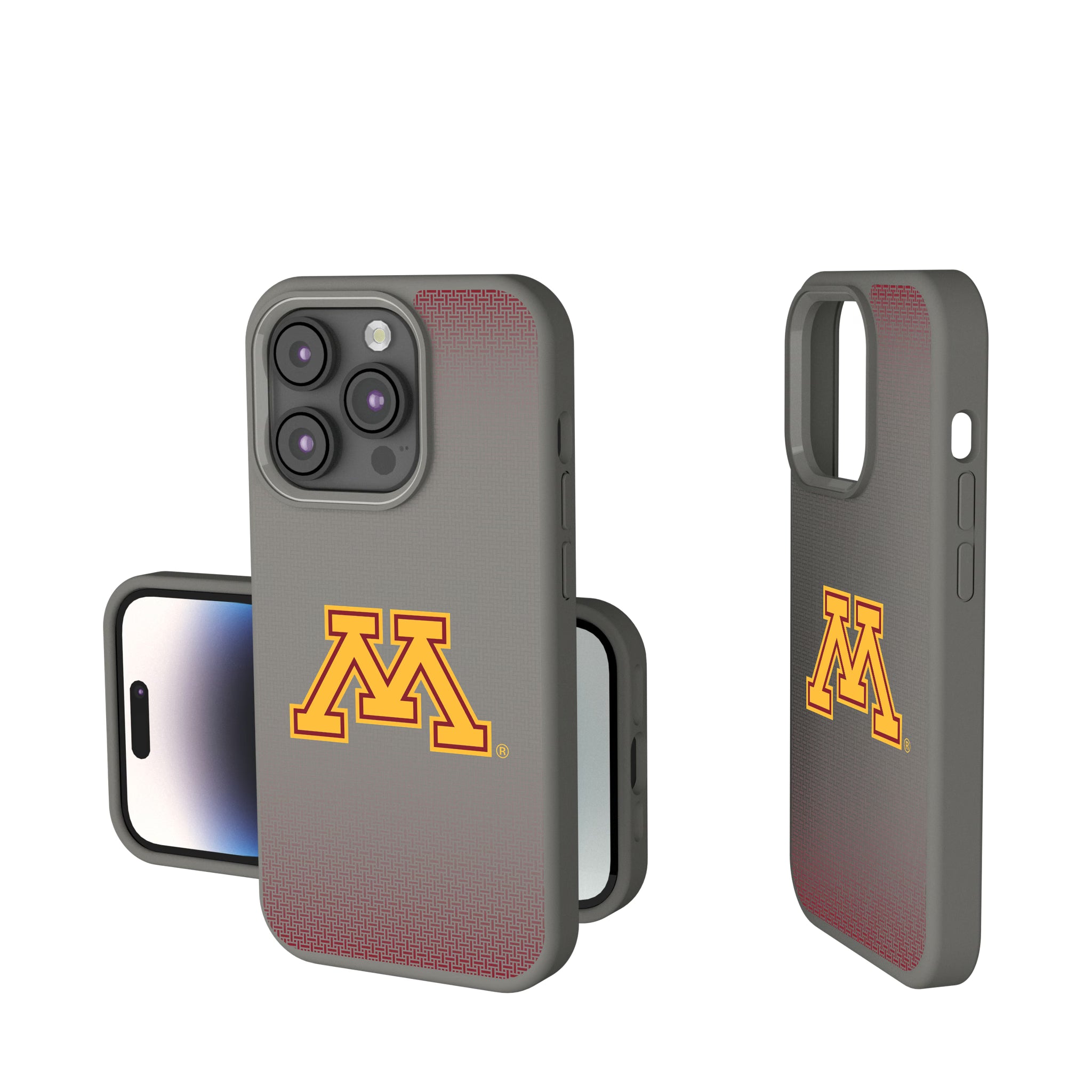 University of Minnesota Golden Gophers Linen iPhone Soft Touch Phone Case for Apple iPhone