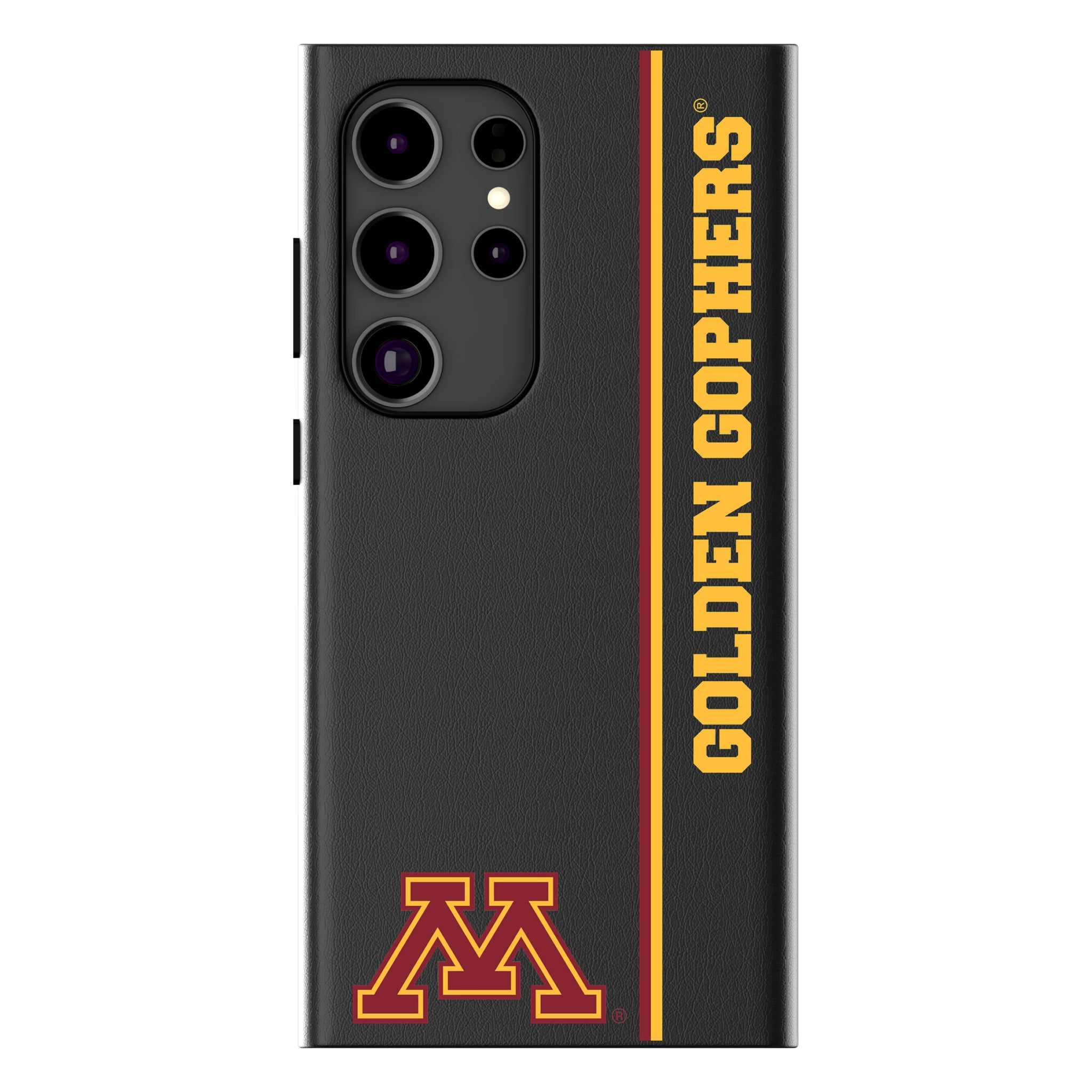 University of Minnesota Golden Gophers Sidebar Galaxy MagSafe Compatible Phone Case for Samsung Galaxy