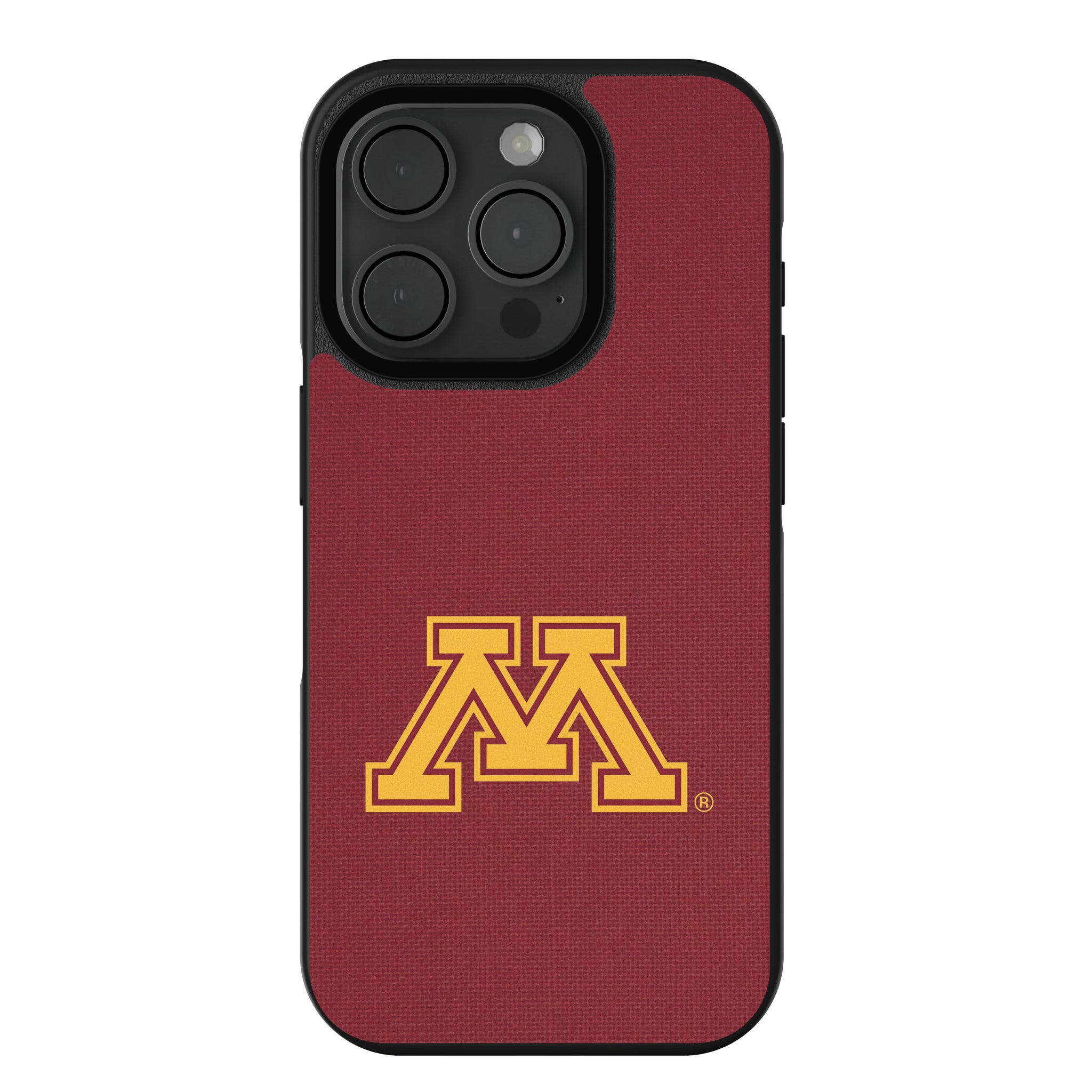 University of Minnesota Golden Gophers Solid iPhone Bump Phone Case for Apple iPhone
