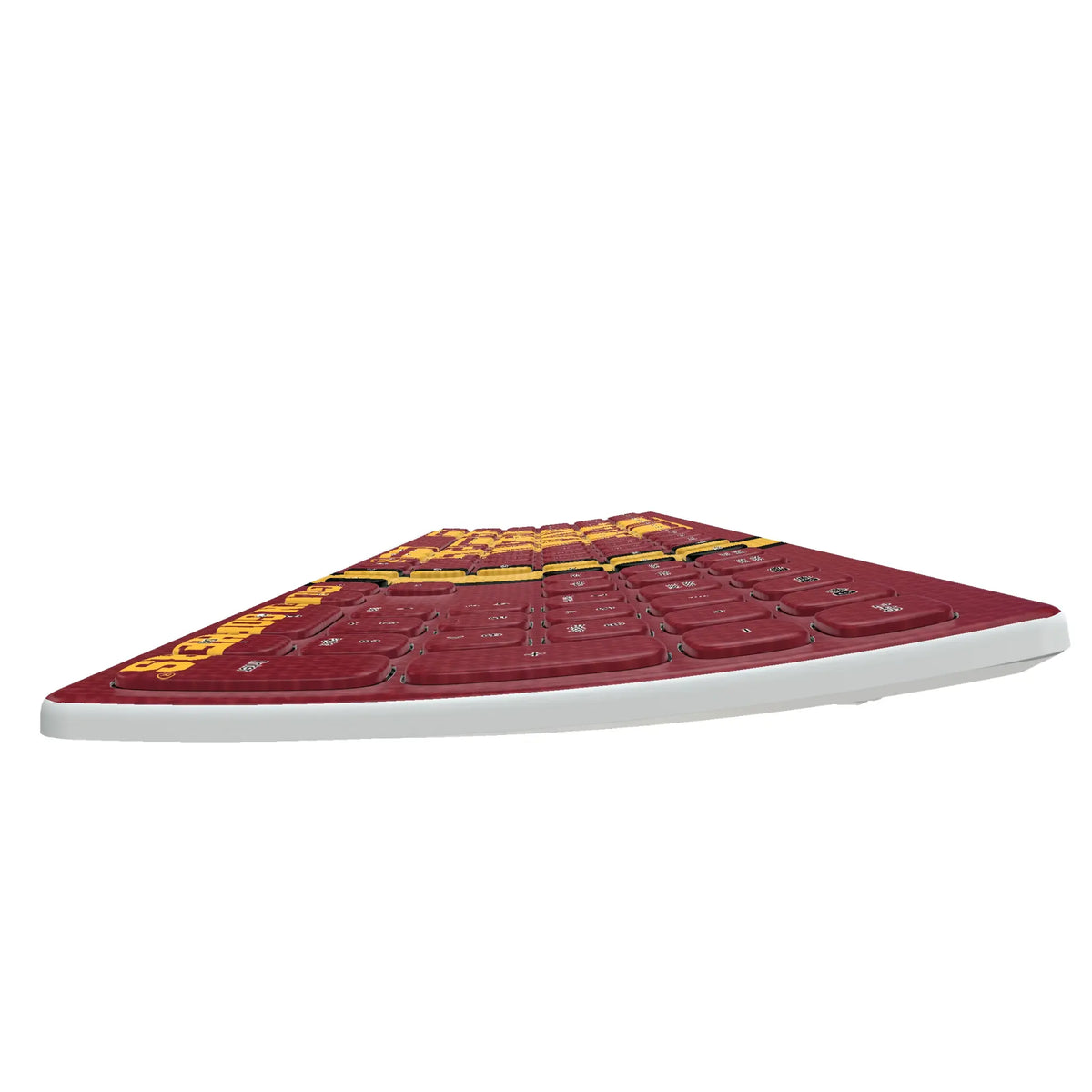 University of Minnesota Golden Gophers Stripe KKB605 Curved Wireless Keyboard