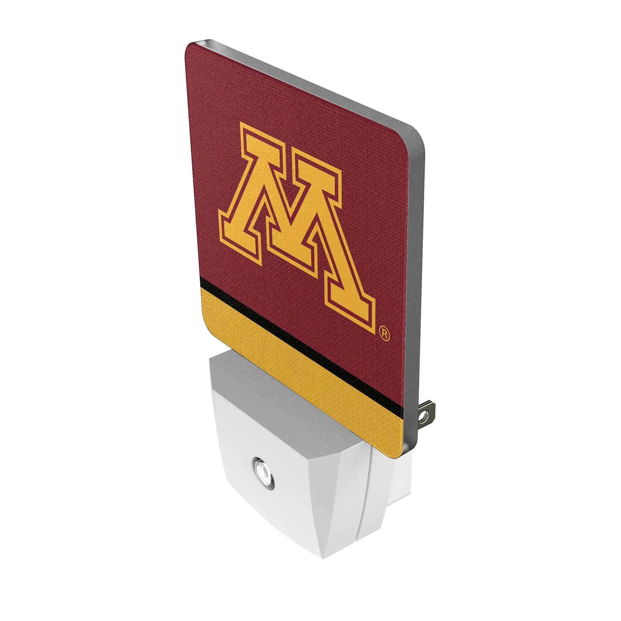 University of Minnesota Golden Gophers Stripe Night Light 2-Pack - Isometric View