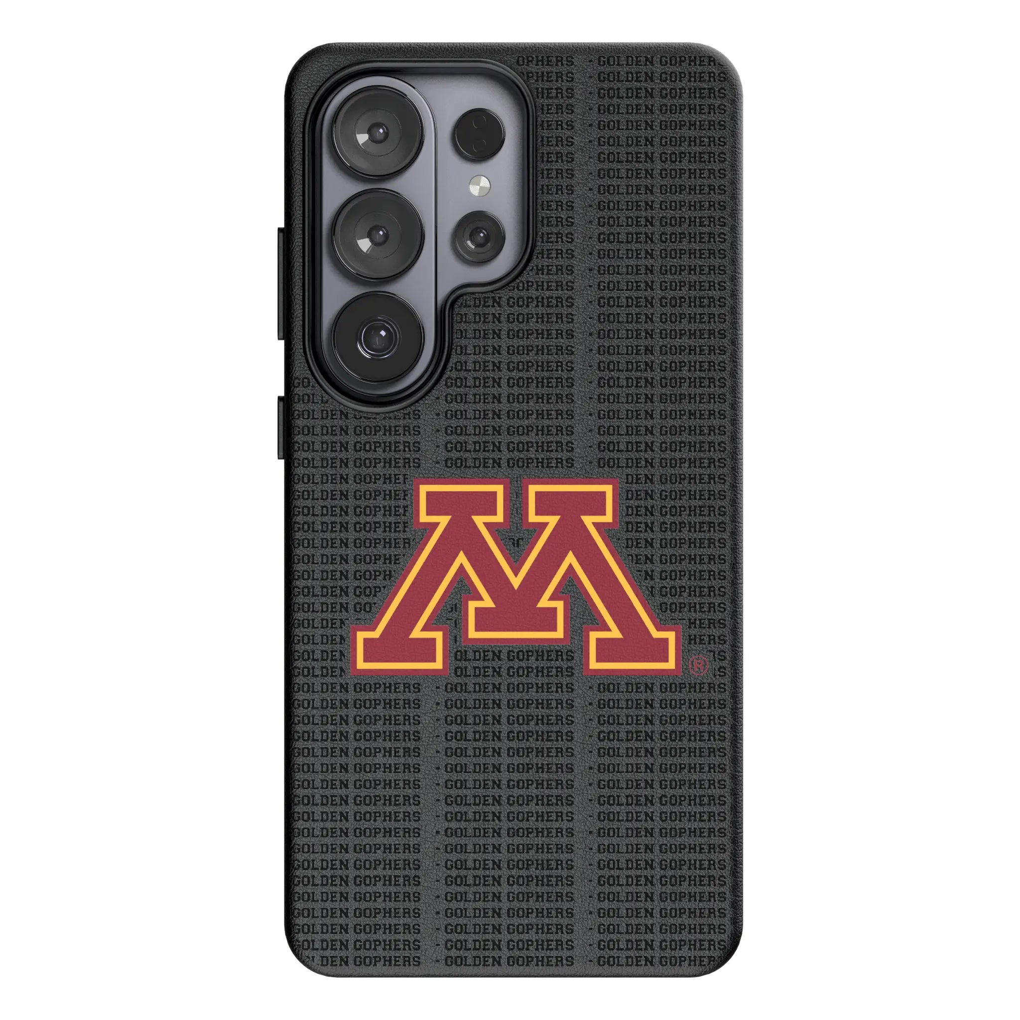 University of Minnesota Golden Gophers Text Backdrop Galaxy MagSafe Compatible Phone Case for Samsung Galaxy#Device_Galaxy S26 Ultra