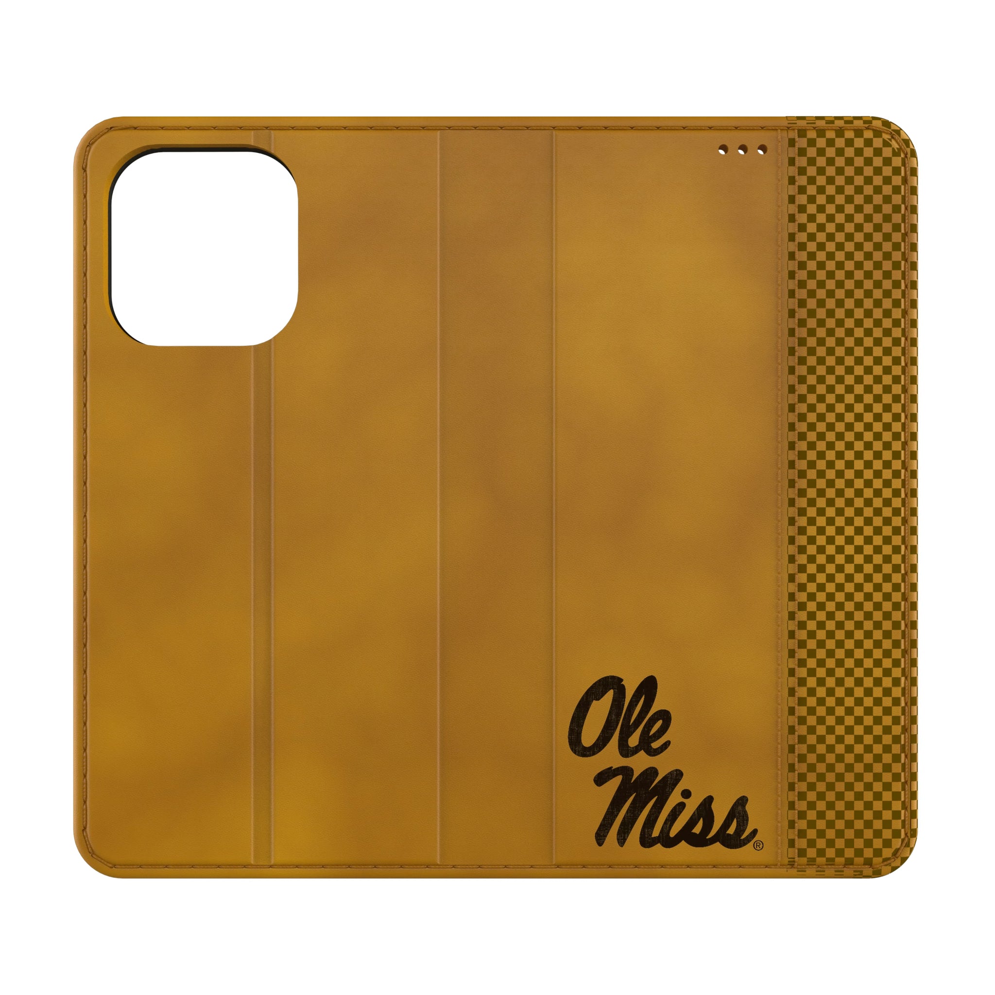 University of Mississippi Rebels Burn iPhone Folio Phone Case for Apple iPhone