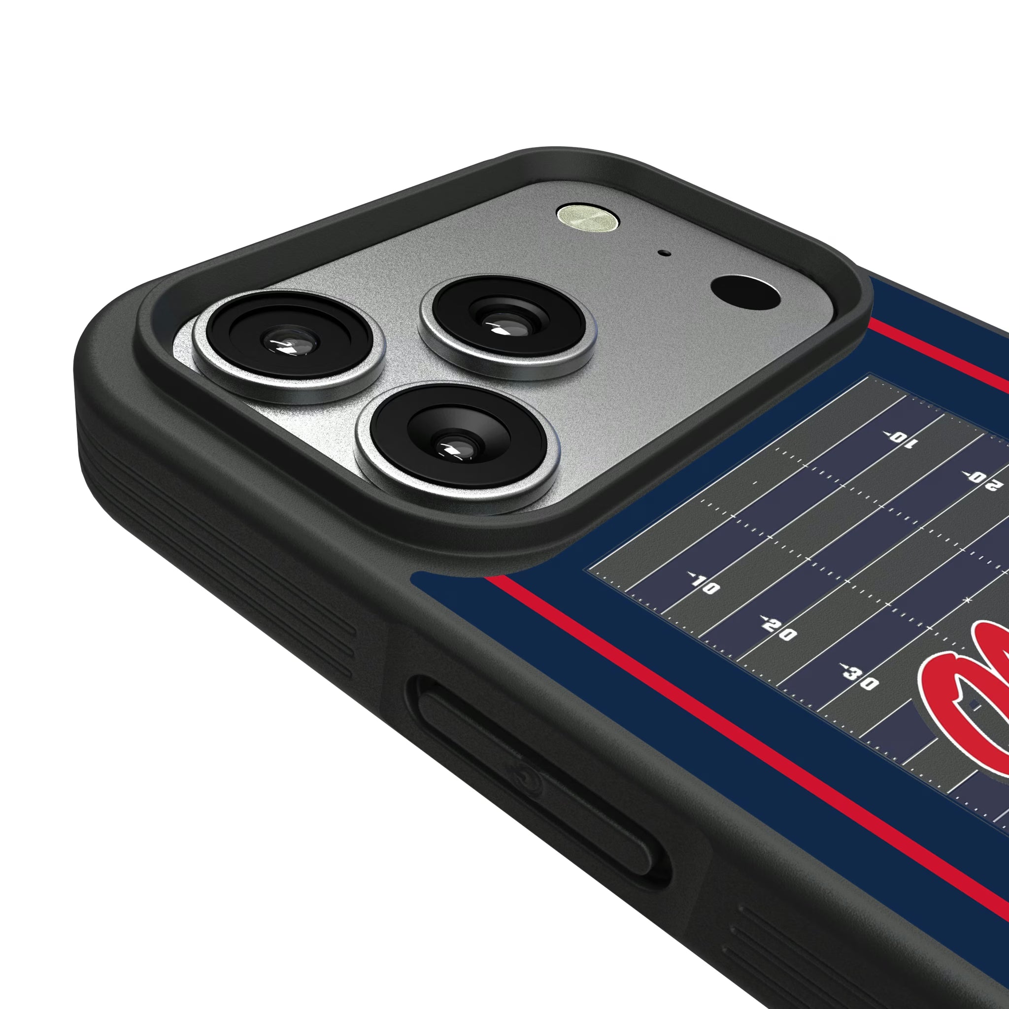 University of Mississippi Rebels Field iPhone Bump Phone Case for Apple iPhone - Detail#Device_iPhone 17 Pro