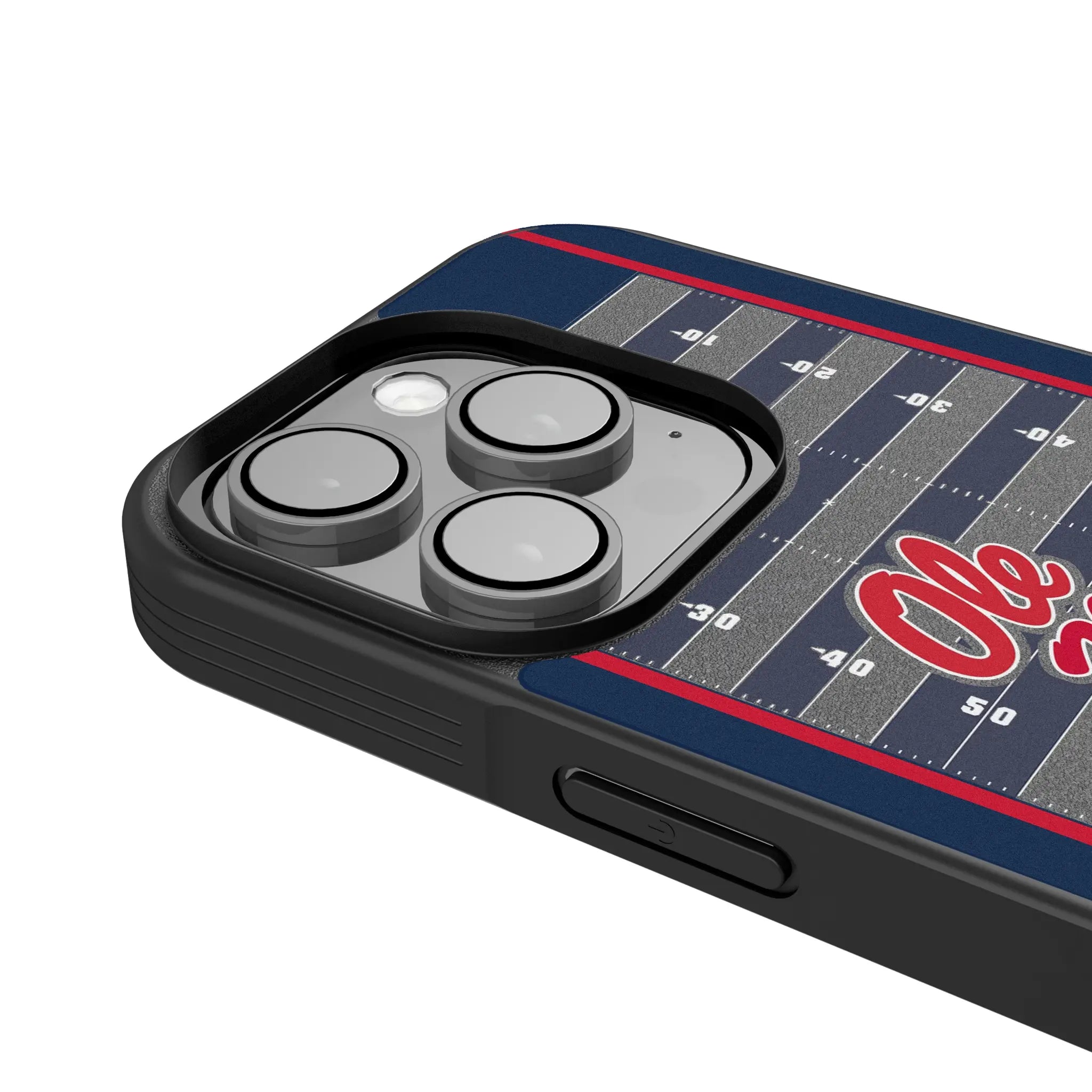 University of Mississippi Rebels Field iPhone Bump Phone Case for Apple iPhone - Detail