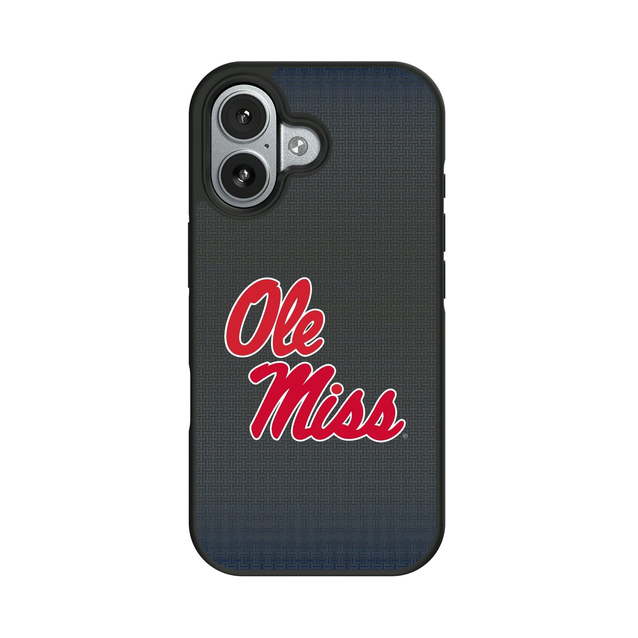 University of Mississippi Rebels Linen iPhone Bump Phone Case for Apple iPhone#Device_iPhone 17