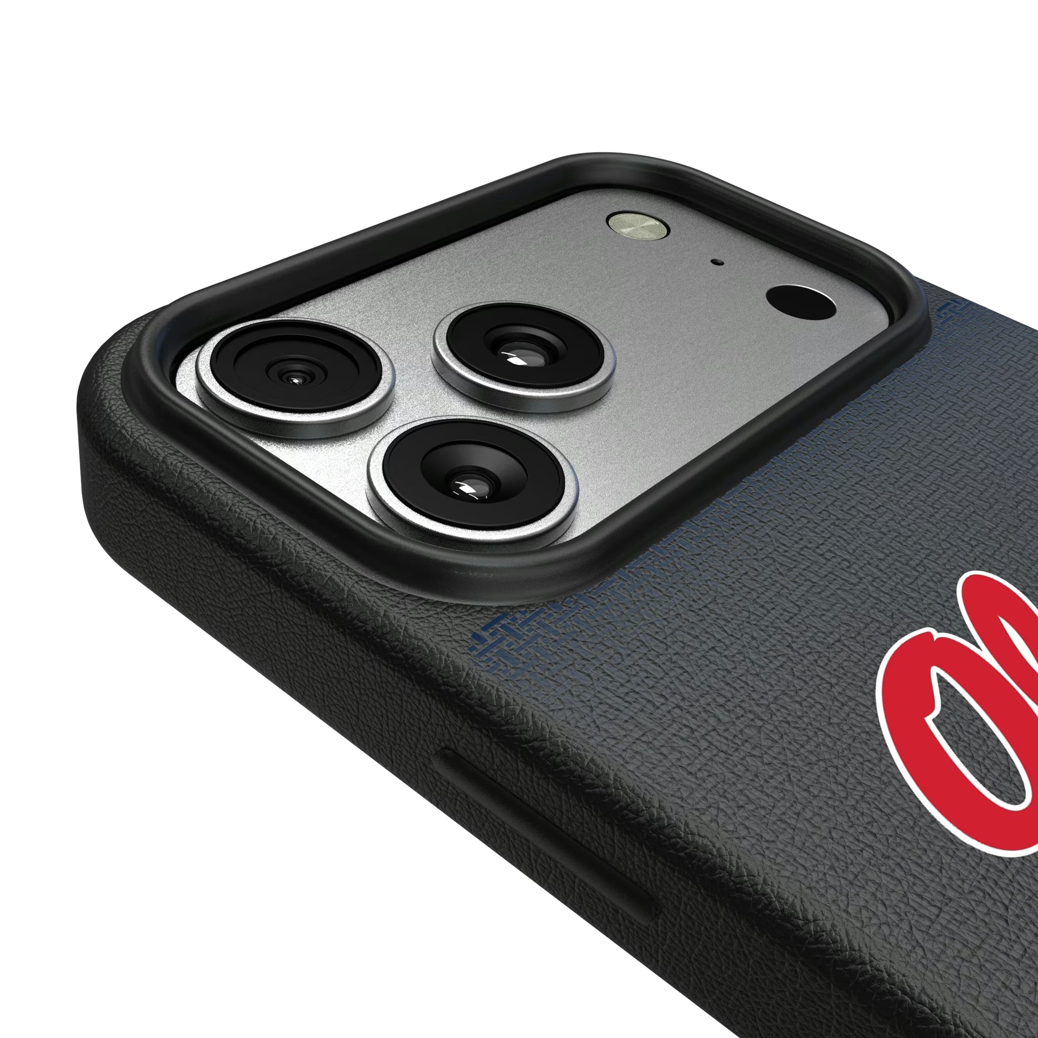 University of Mississippi Rebels Linen iPhone MagSafe Compatible Phone Case for Apple iPhone - Detail#Device_iPhone 17 Pro Max