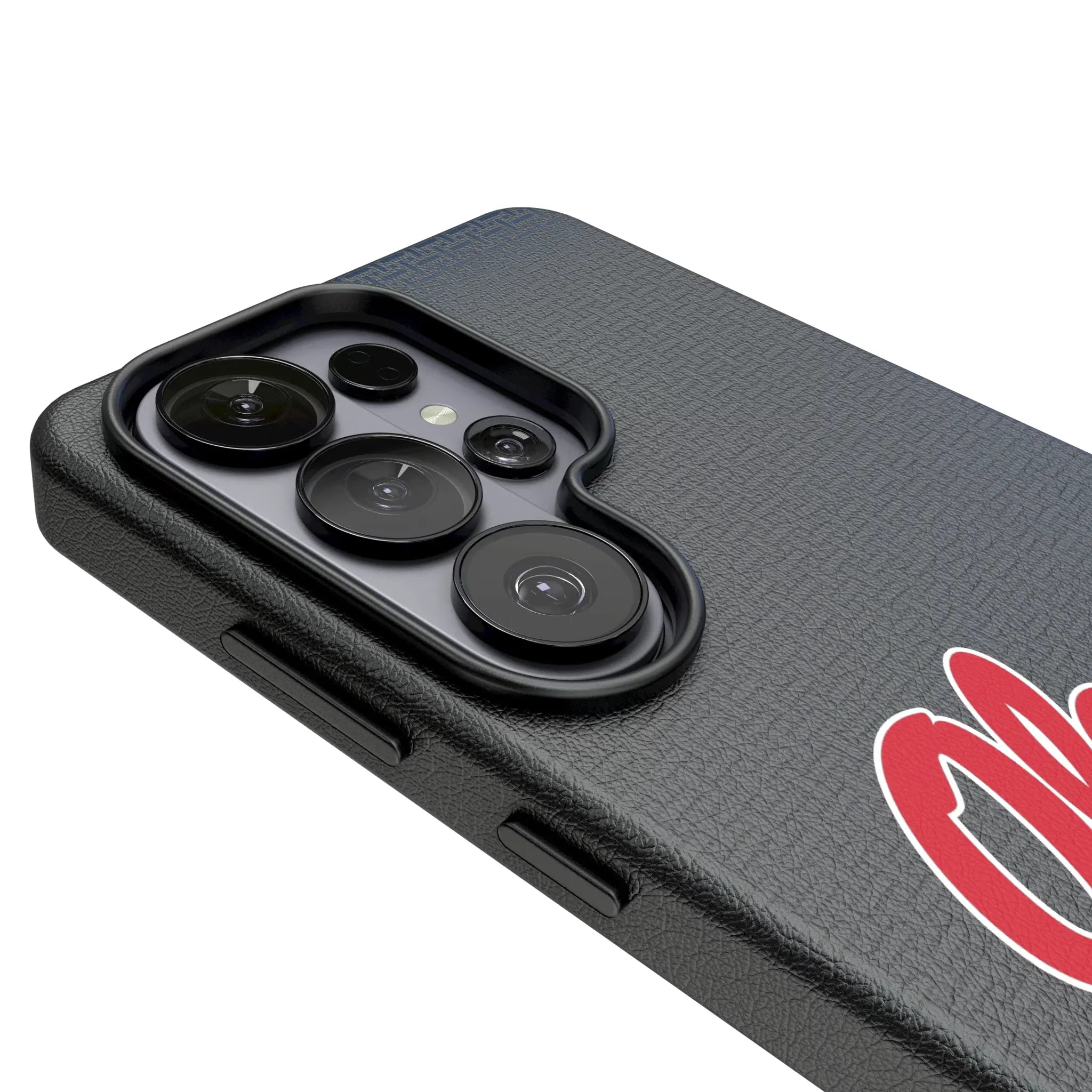 University of Mississippi Rebels Linen Galaxy MagSafe Compatible Phone Case for Samsung Galaxy - Detail#Device_Galaxy S26 Ultra