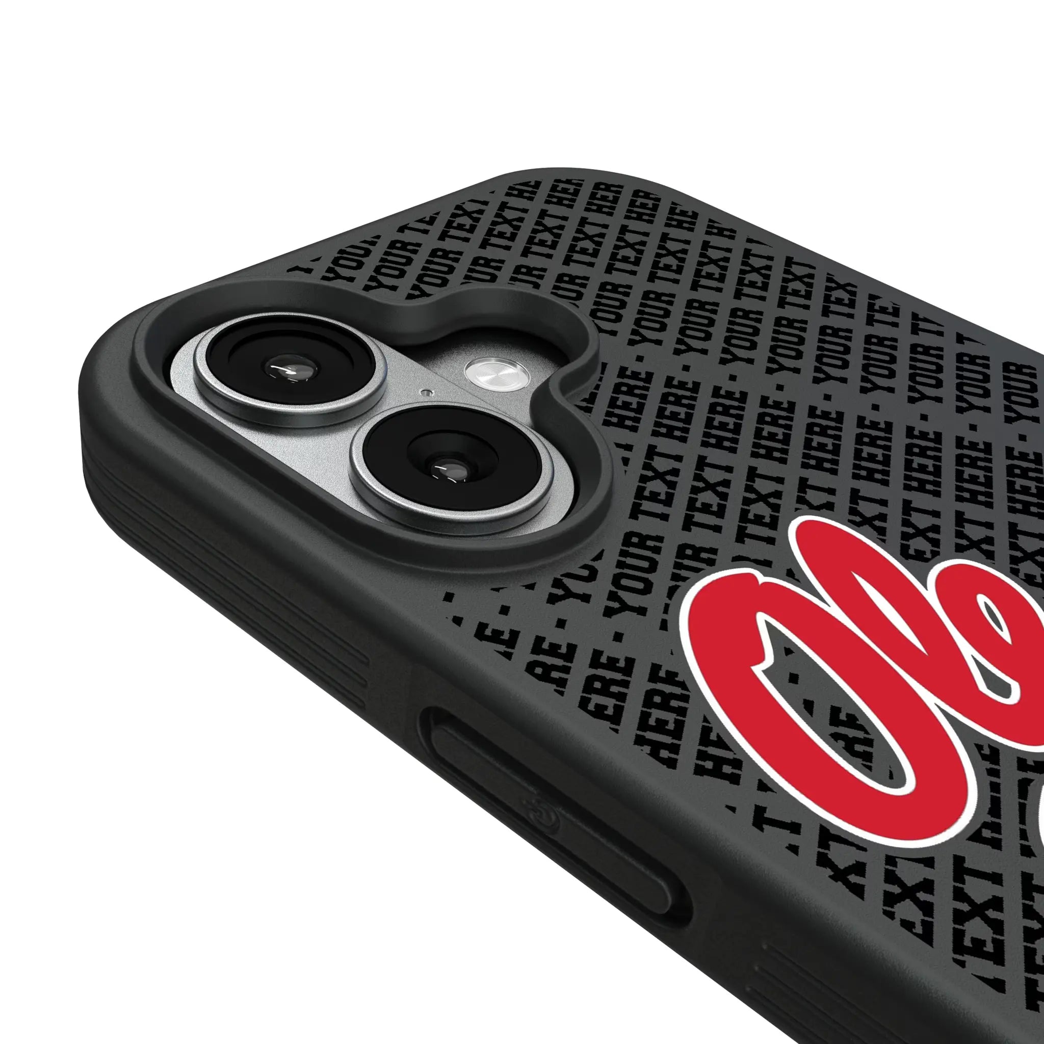 University of Mississippi Rebels Personalized EndZone Plus iPhone Bump Phone Case for Apple iPhone - Detail#Device_iPhone 17